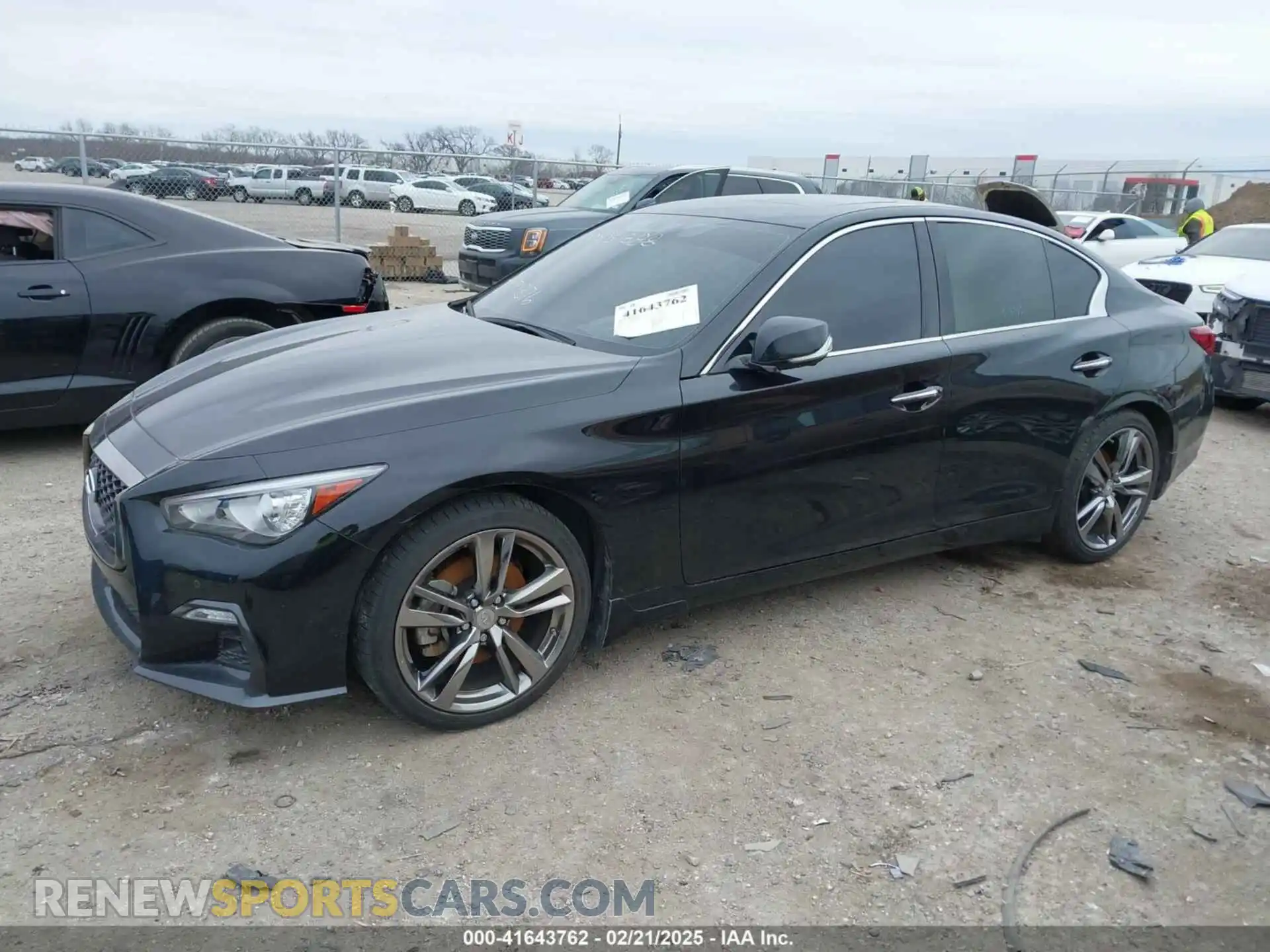 2 Фотография поврежденного автомобиля JN1EV7CP2MM706574 INFINITI Q50 2021
