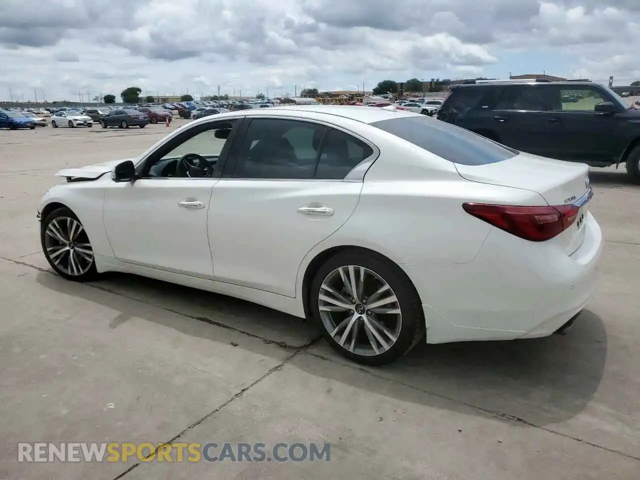 2 Photograph of a damaged car JN1EV7CP4MM706270 INFINITI Q50 2021