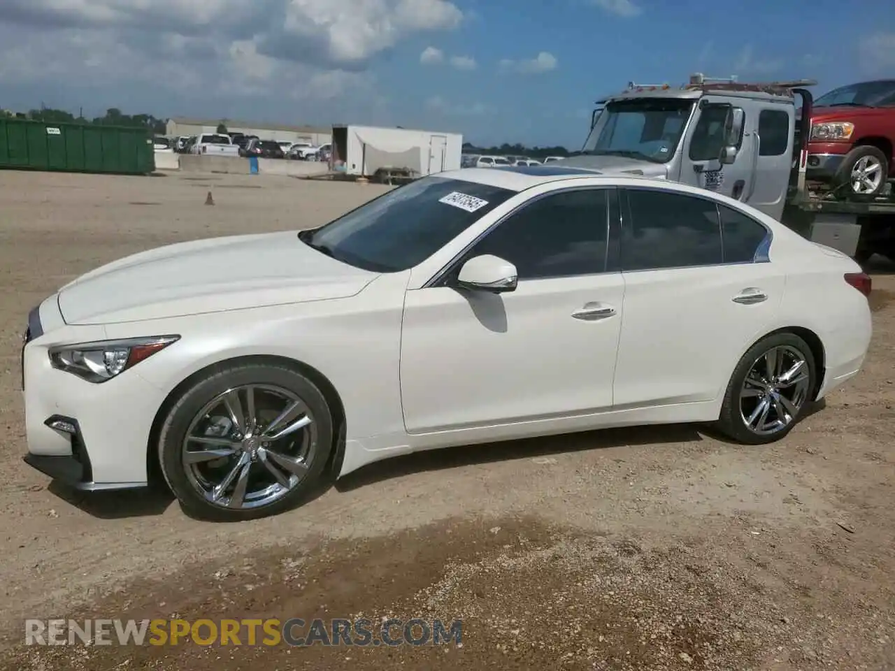 1 Фотография поврежденного автомобиля JN1EV7CP6MM706805 INFINITI Q50 2021