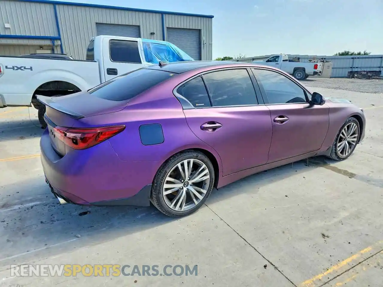3 Photograph of a damaged car JN1EV7CP8MM700939 INFINITI Q50 2021