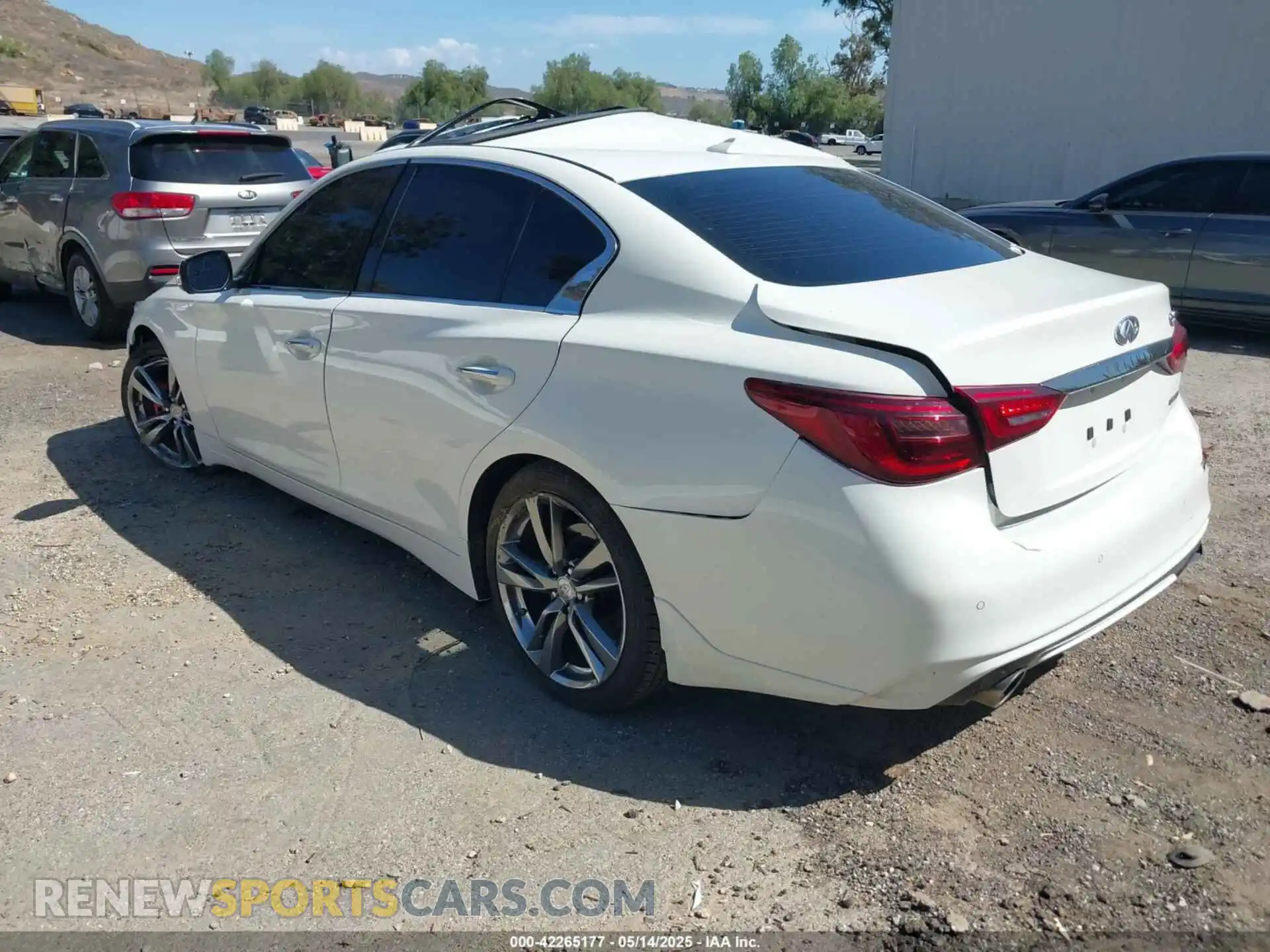 3 Photograph of a damaged car JN1EV7CPXMM706094 INFINITI Q50 2021