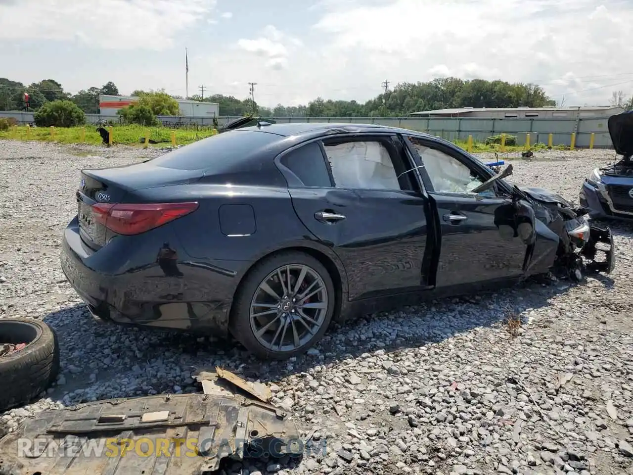 3 Photograph of a damaged car JN1FV7DP0MM850286 INFINITI Q50 2021