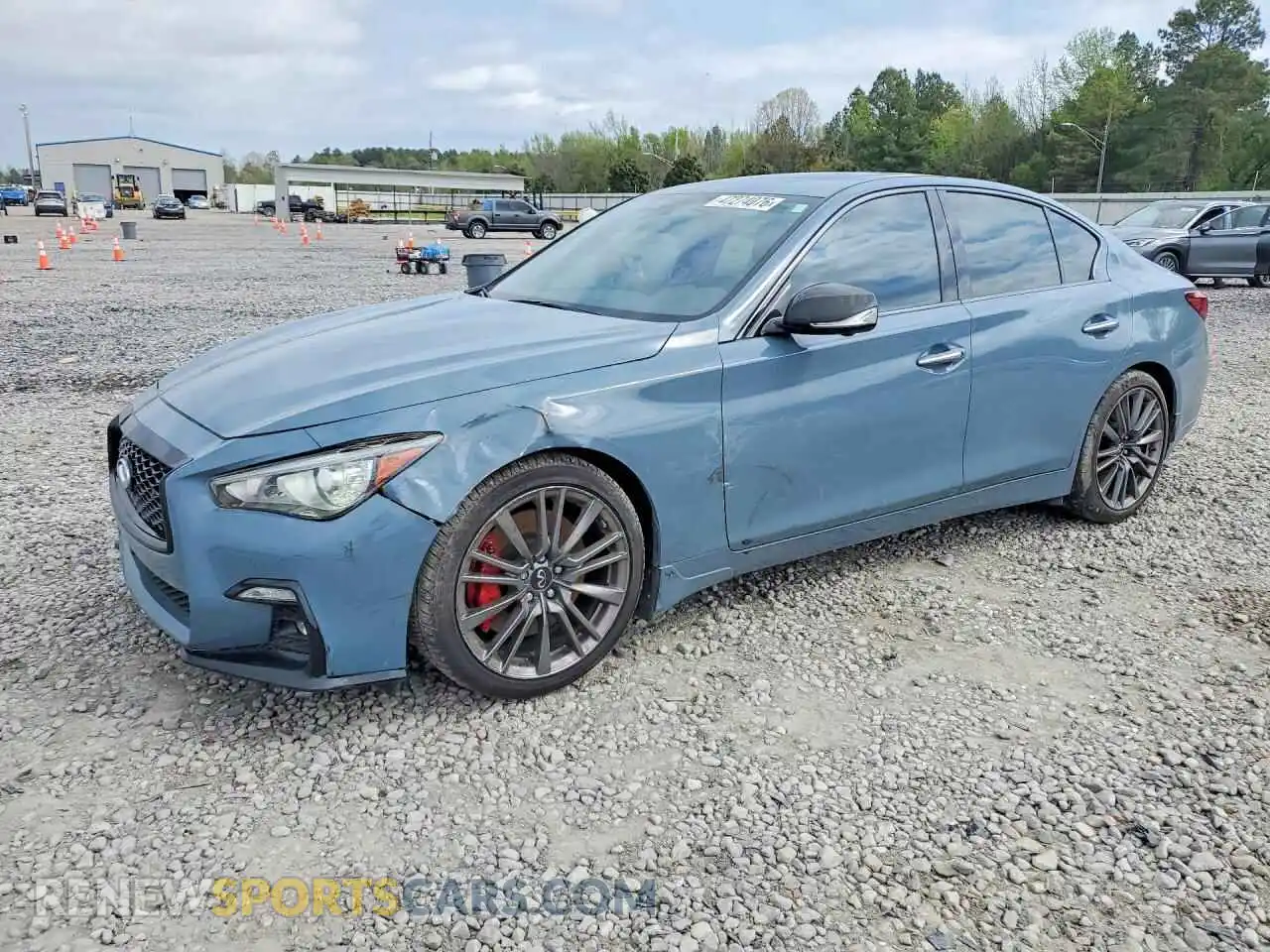 1 Photograph of a damaged car JN1FV7DP1MM850118 INFINITI Q50 2021