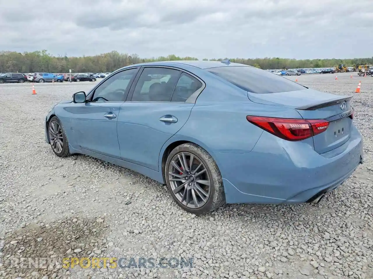 2 Photograph of a damaged car JN1FV7DP1MM850118 INFINITI Q50 2021