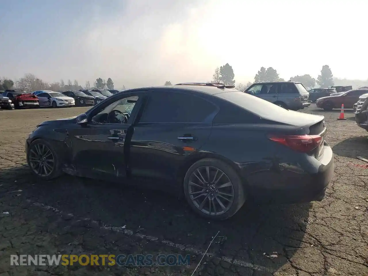 2 Photograph of a damaged car JN1FV7DP6MM850356 INFINITI Q50 2021