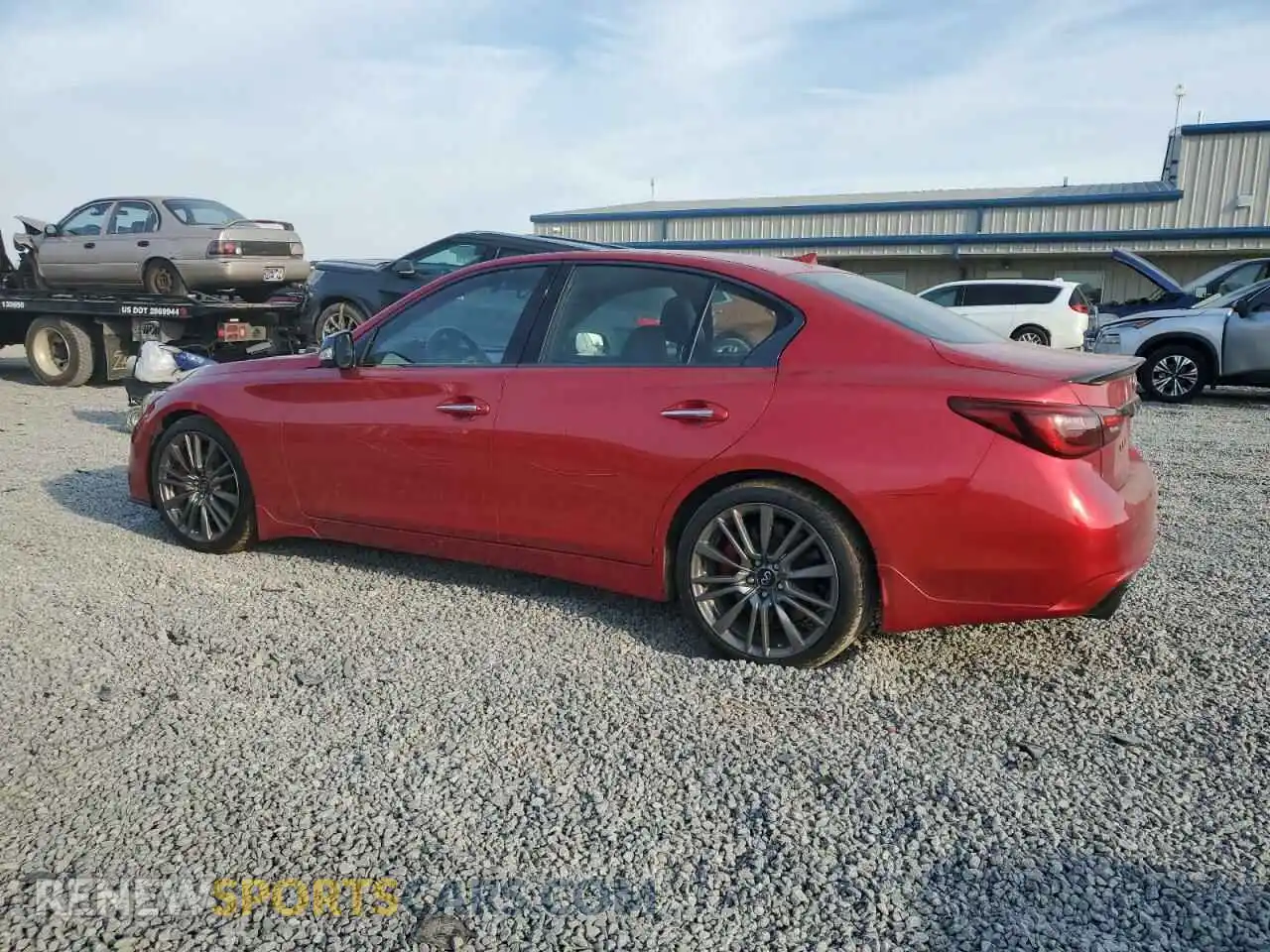2 Photograph of a damaged car JN1FV7DP8MM850097 INFINITI Q50 2021