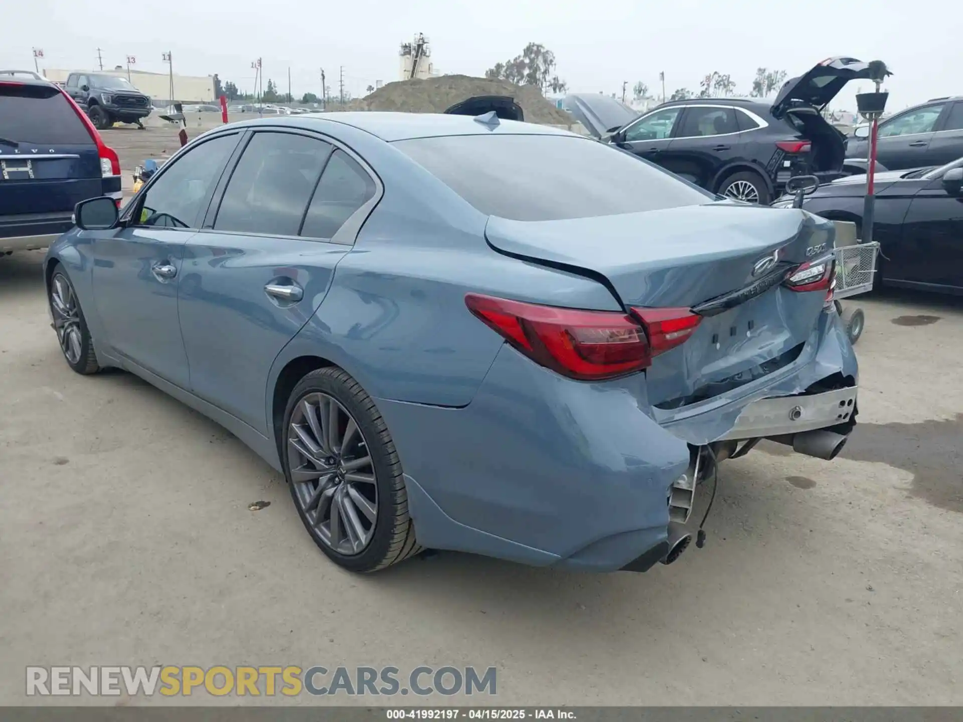 3 Photograph of a damaged car JN1FV7DP8MM850486 INFINITI Q50 2021