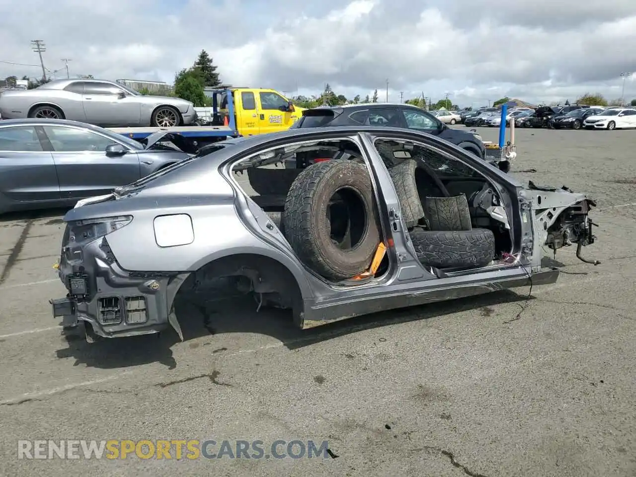 3 Photograph of a damaged car JN1FV7DP9MM850495 INFINITI Q50 2021
