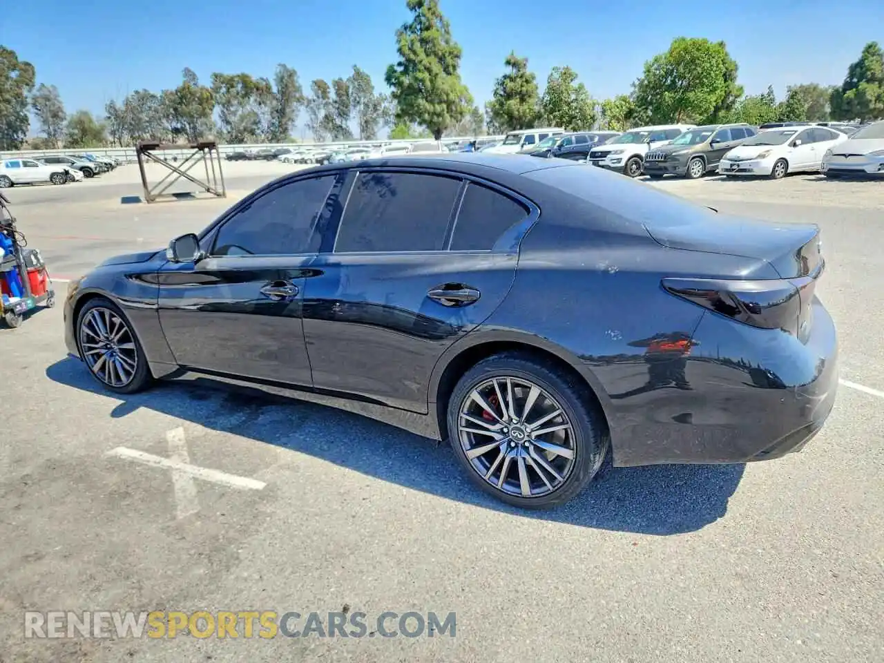 2 Фотография поврежденного автомобиля JN1FV7DR0MM880423 INFINITI Q50 2021