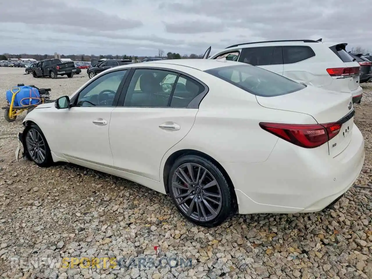 2 Photograph of a damaged car JN1FV7DR1MM880995 INFINITI Q50 2021