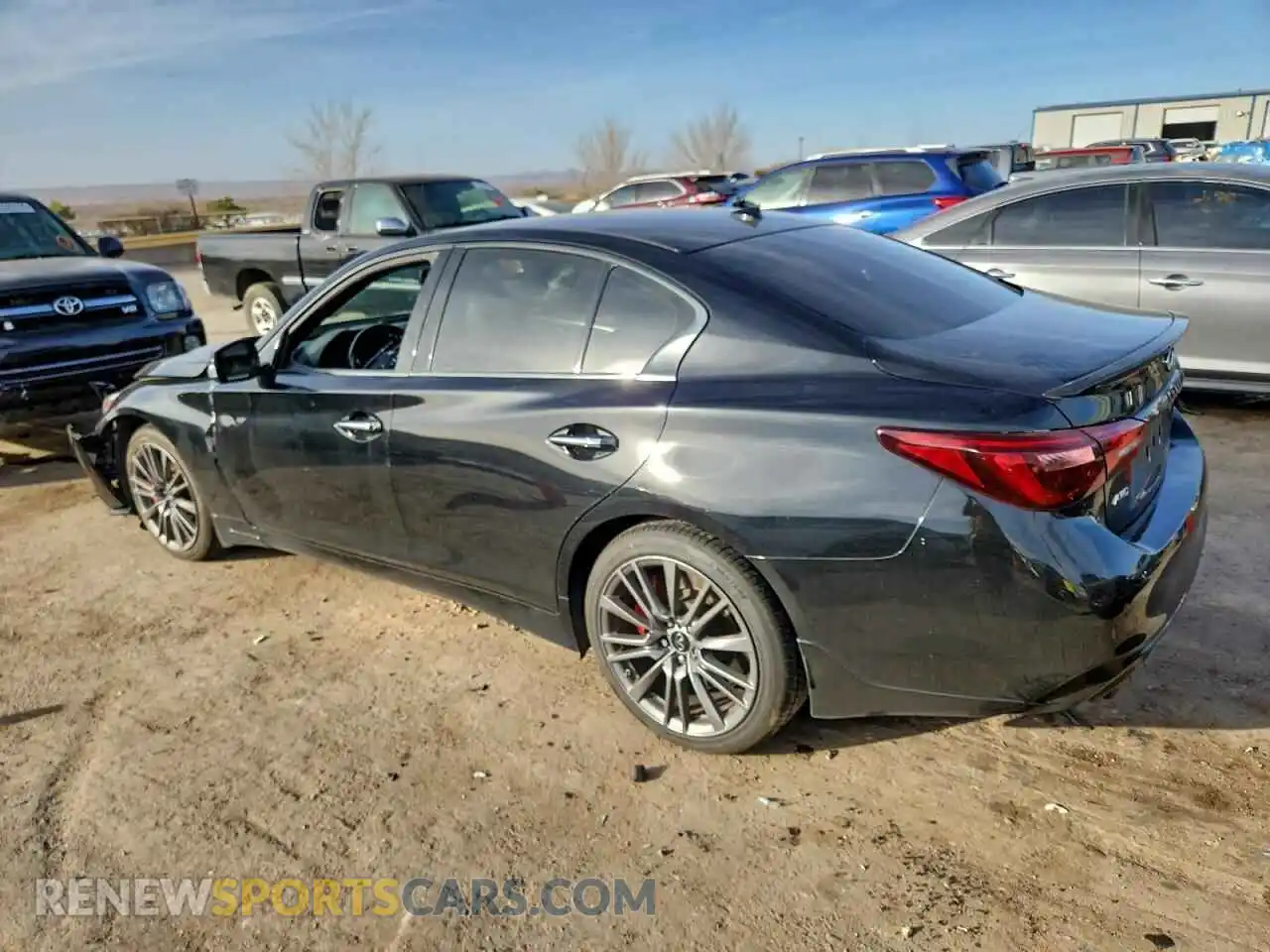 2 Photograph of a damaged car JN1FV7DRXMM880008 INFINITI Q50 2021