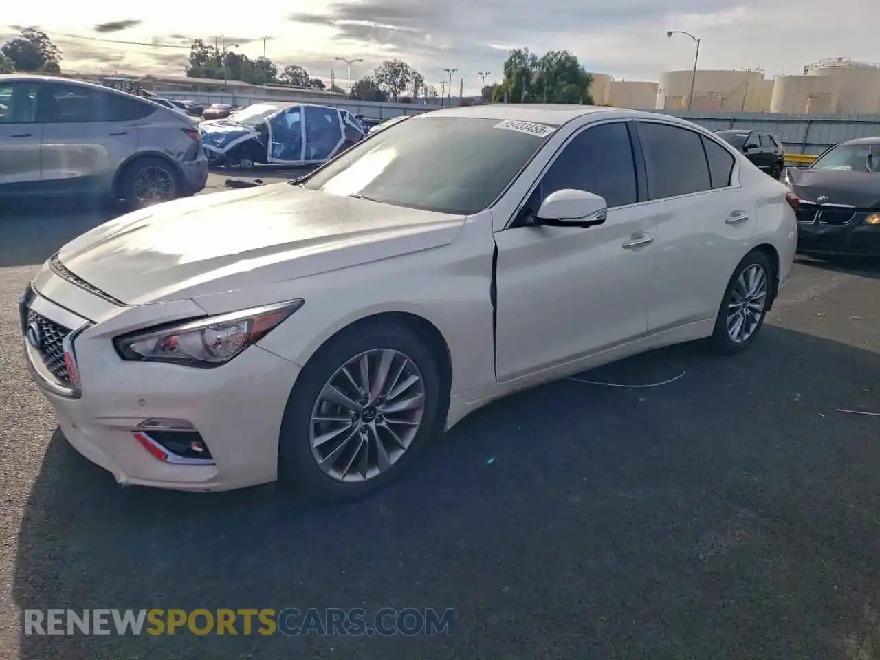 1 fotografías del automóvil dañado JN1EV7BP0PM511207 INFINITI Q50 2023