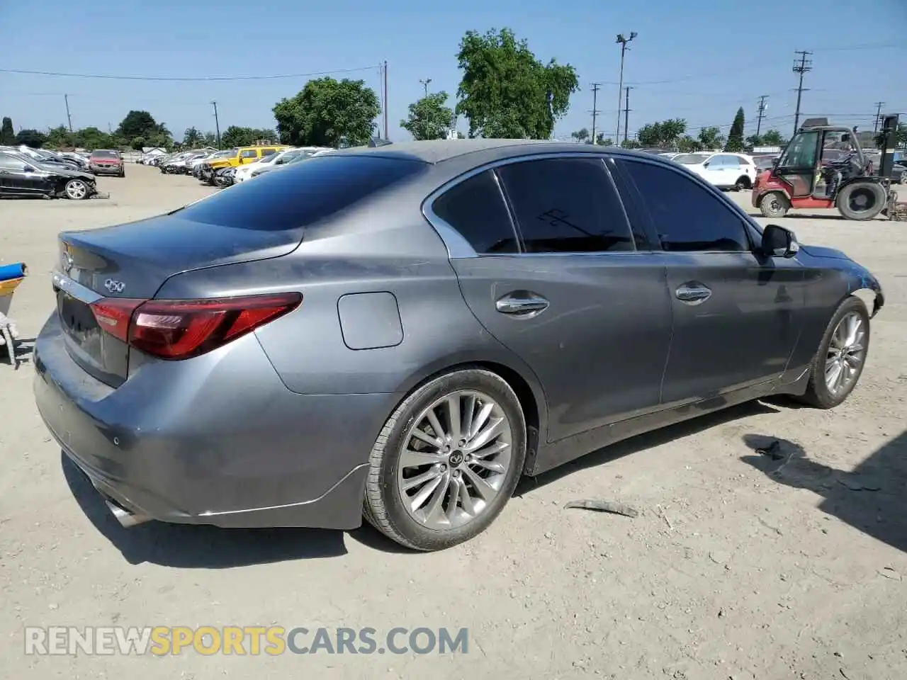 3 fotografías del automóvil dañado JN1EV7BP2PM512181 INFINITI Q50 2023