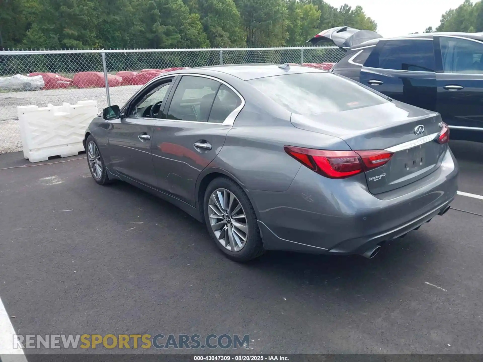 3 fotografías del automóvil dañado JN1EV7BP4PM510402 INFINITI Q50 2023
