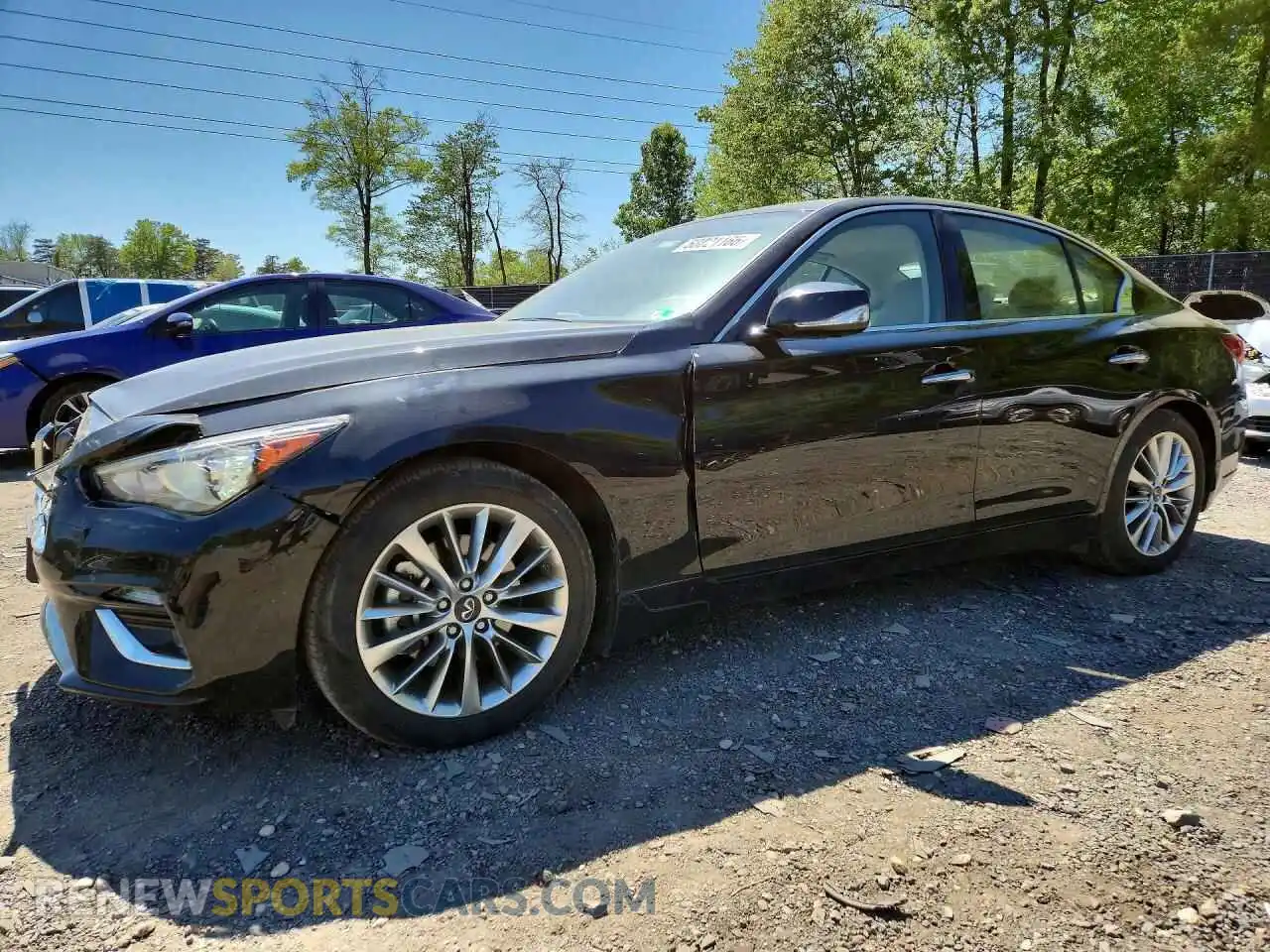 1 fotografías del automóvil dañado JN1EV7BP4PM512375 INFINITI Q50 2023