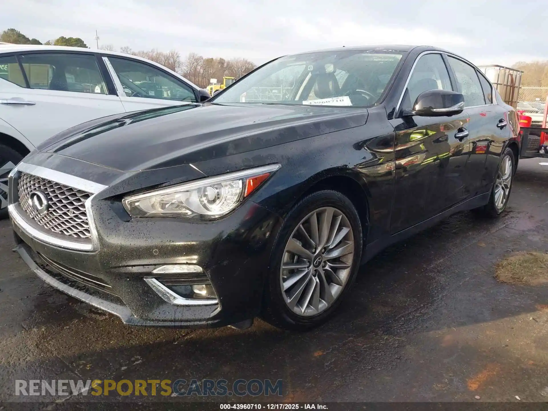 2 fotografías del automóvil dañado JN1EV7BP4PM512988 INFINITI Q50 2023