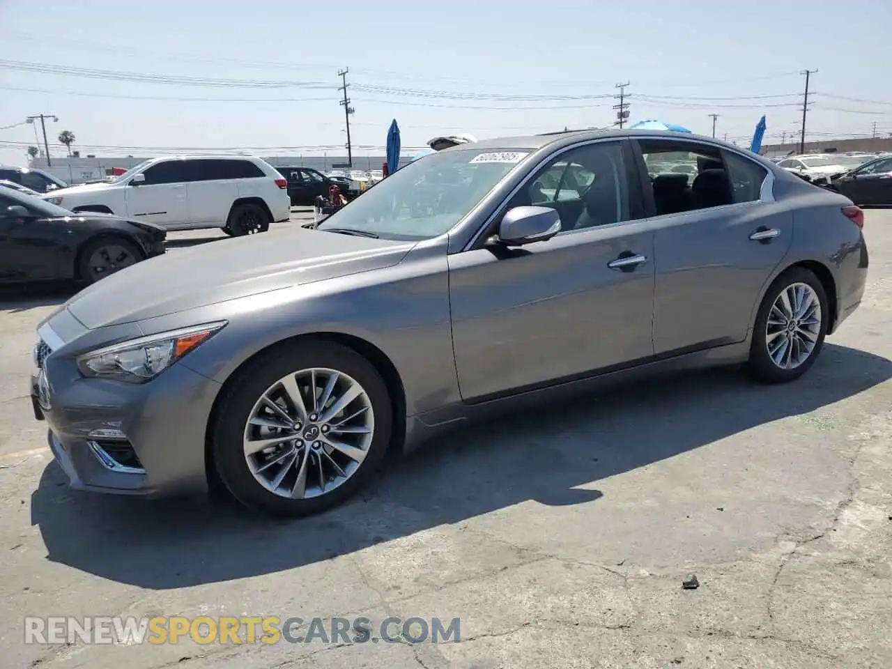 1 fotografías del automóvil dañado JN1EV7BP6PM510840 INFINITI Q50 2023