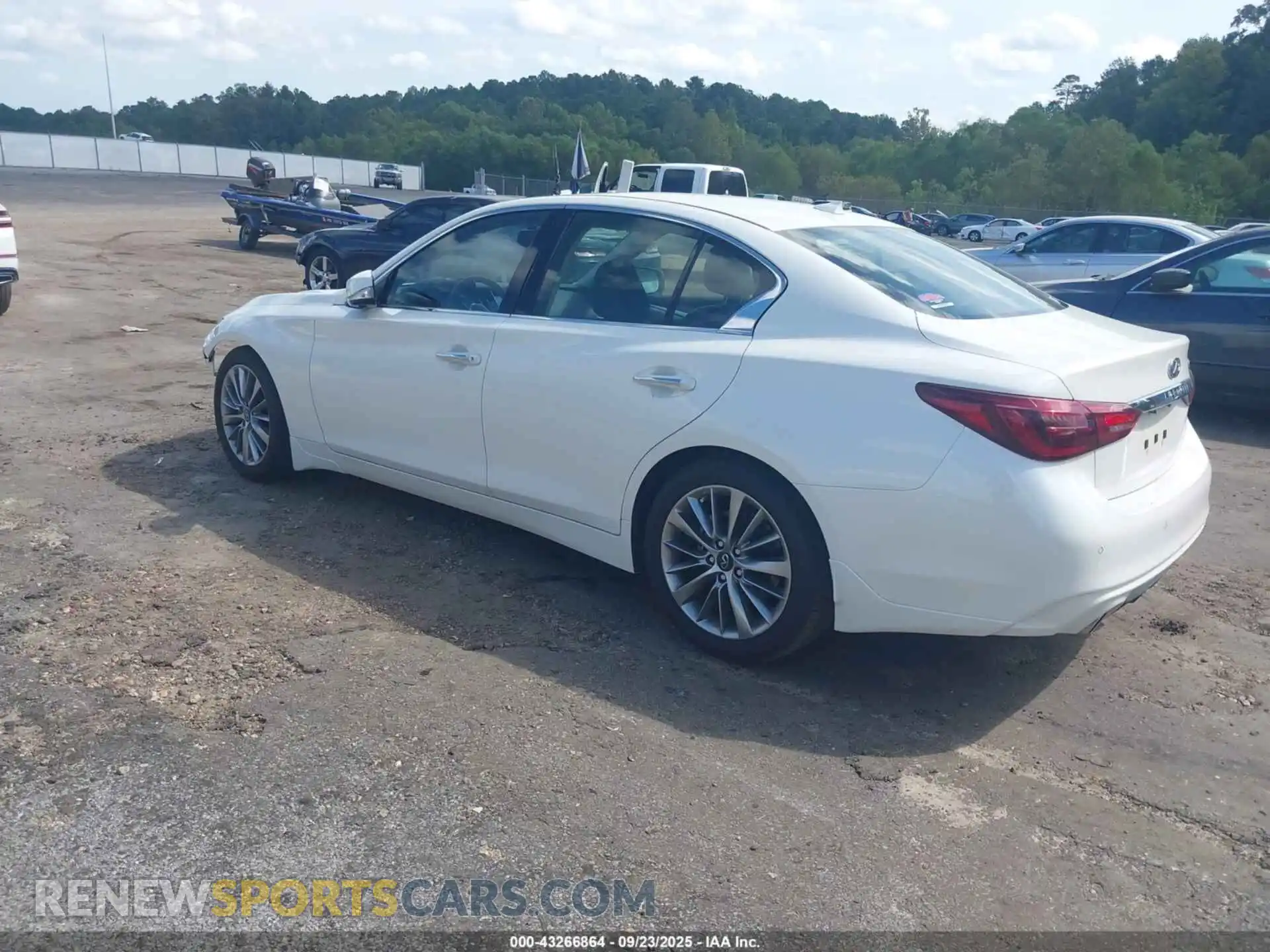 3 fotografías del automóvil dañado JN1EV7BP6PM512524 INFINITI Q50 2023