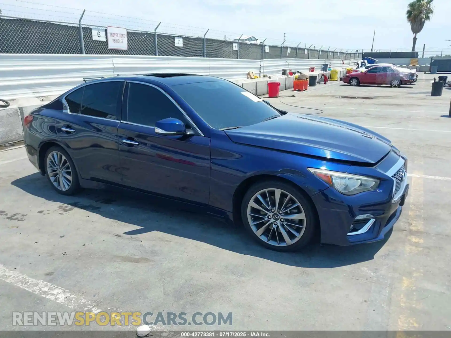 1 fotografías del automóvil dañado JN1EV7BP8PM510953 INFINITI Q50 2023