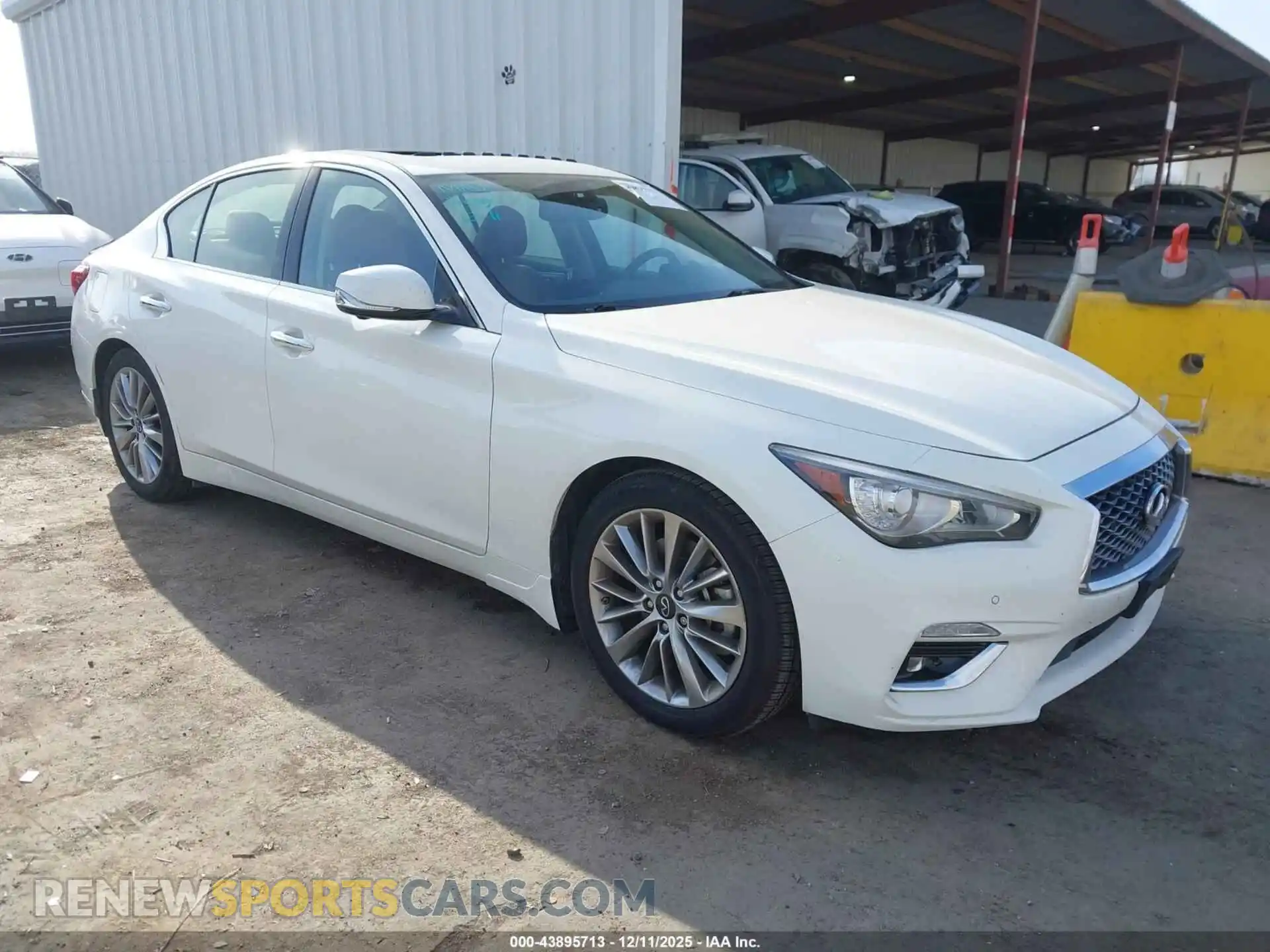 1 fotografías del automóvil dañado JN1EV7BP9PM510072 INFINITI Q50 2023