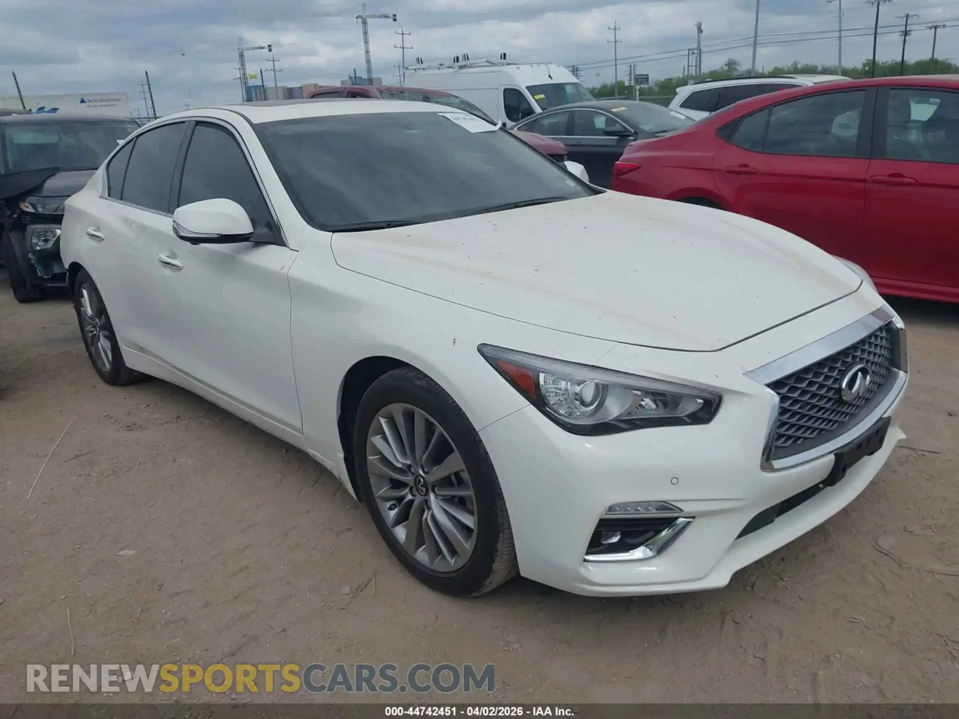 1 fotografías del automóvil dañado JN1EV7BPXPM510498 INFINITI Q50 2023