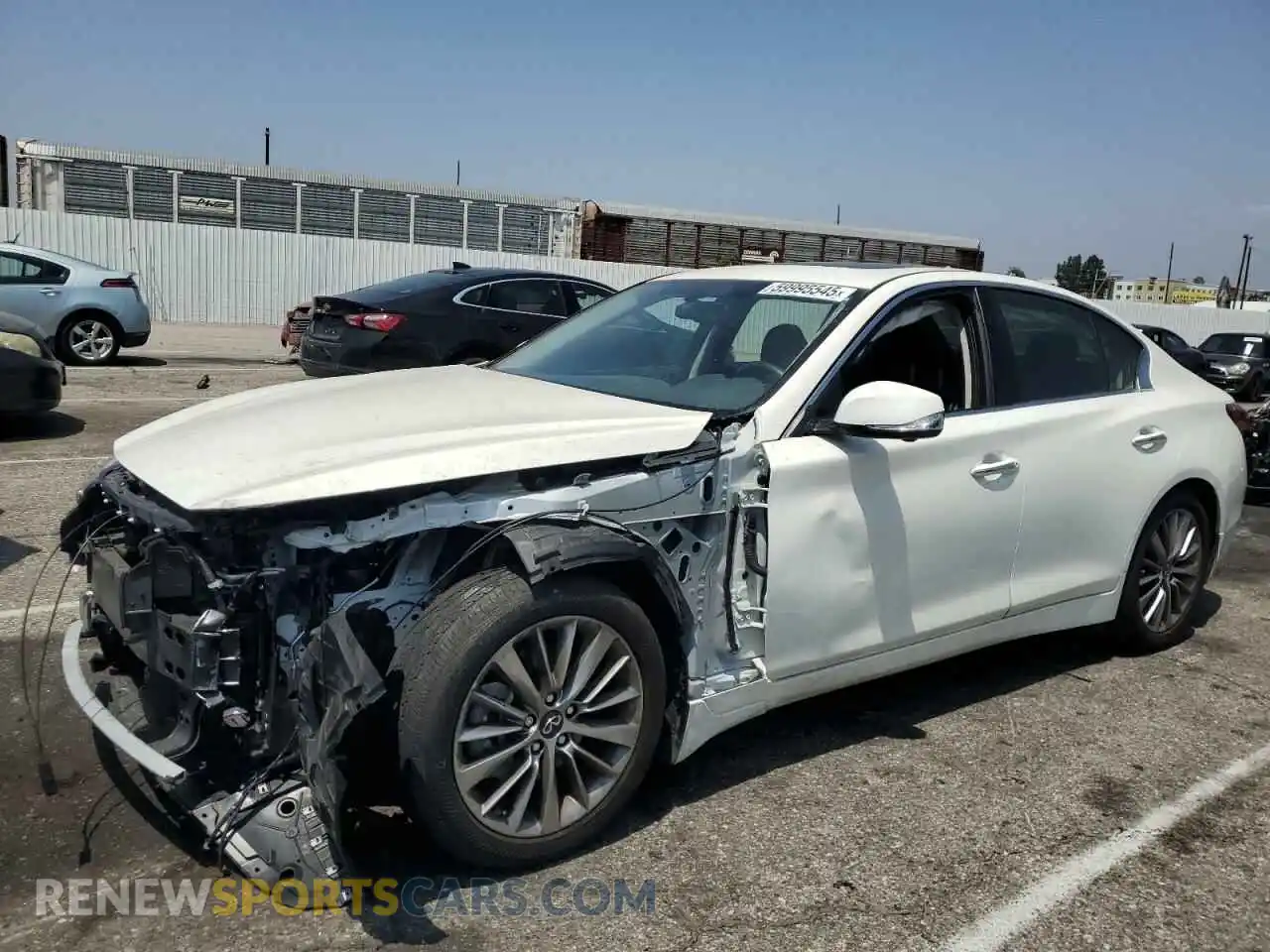 1 fotografías del automóvil dañado JN1EV7BPXPM510680 INFINITI Q50 2023