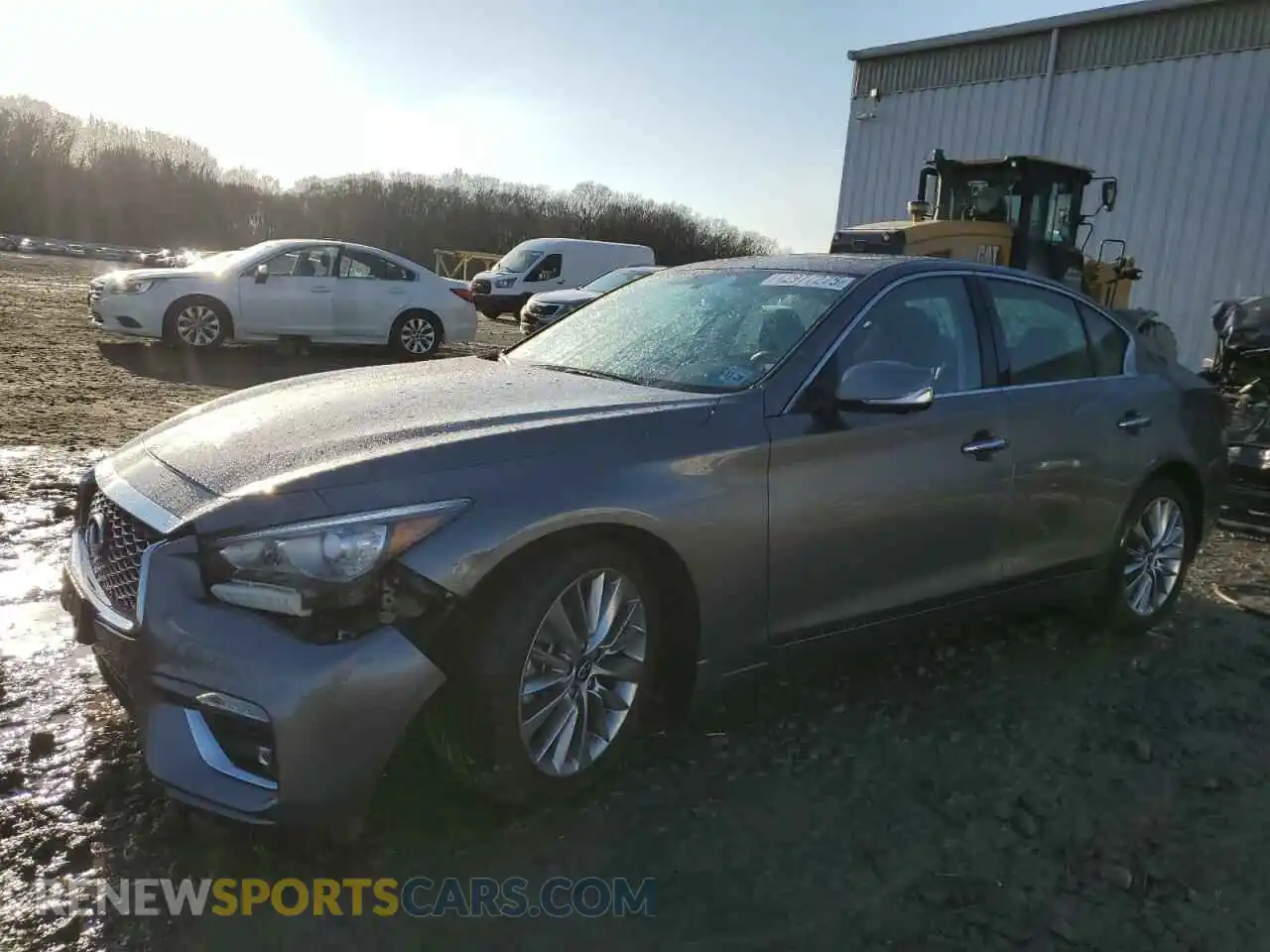 1 fotografías del automóvil dañado JN1EV7BR1PM543228 INFINITI Q50 2023