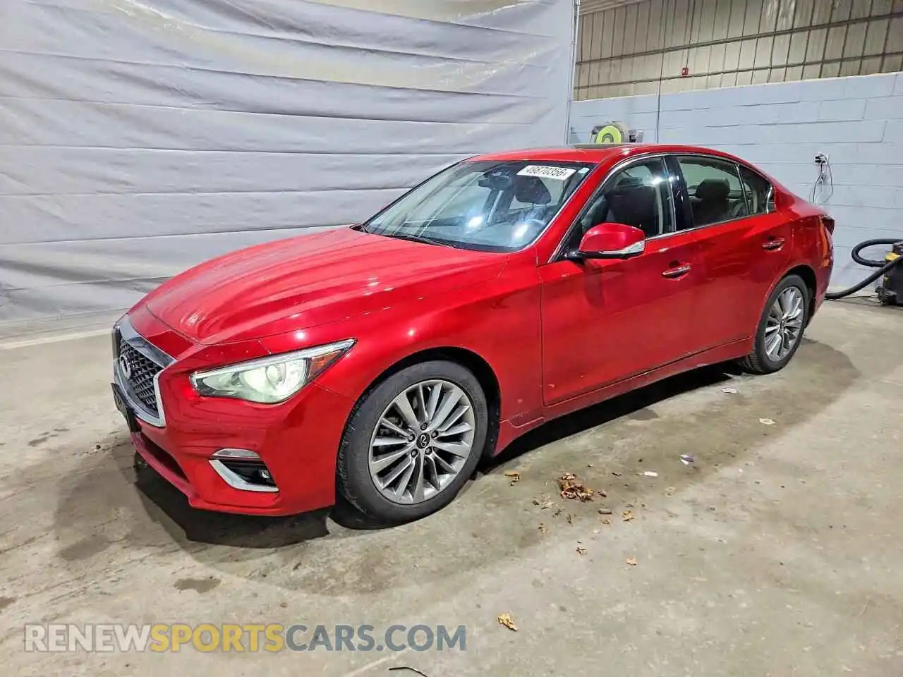 1 fotografías del automóvil dañado JN1EV7BR2PM540211 INFINITI Q50 2023