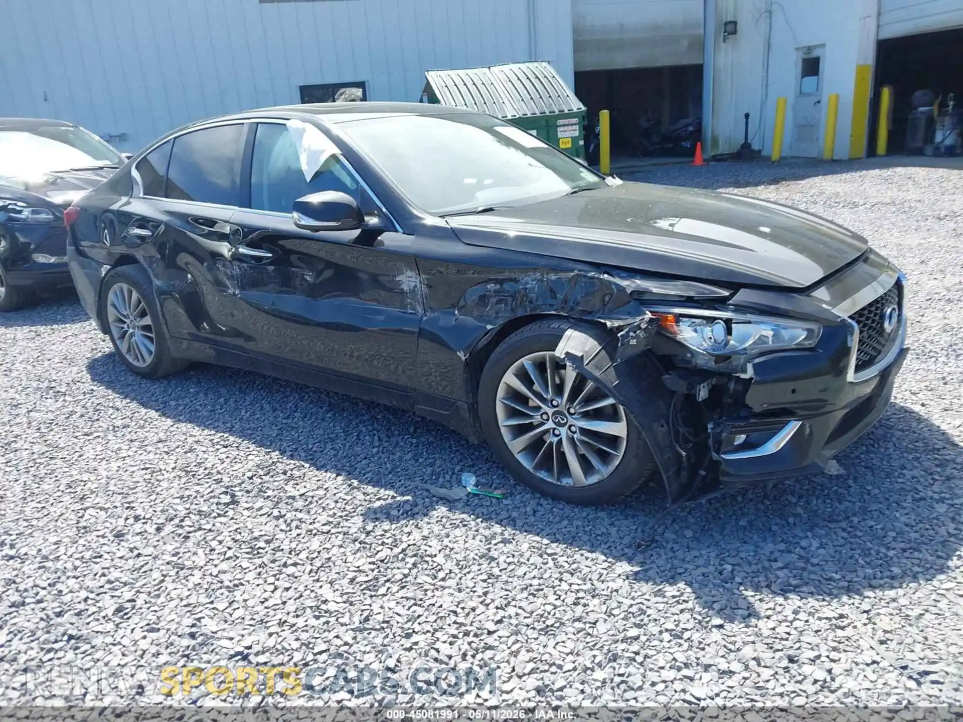 1 fotografías del automóvil dañado JN1EV7BR3PM541724 INFINITI Q50 2023
