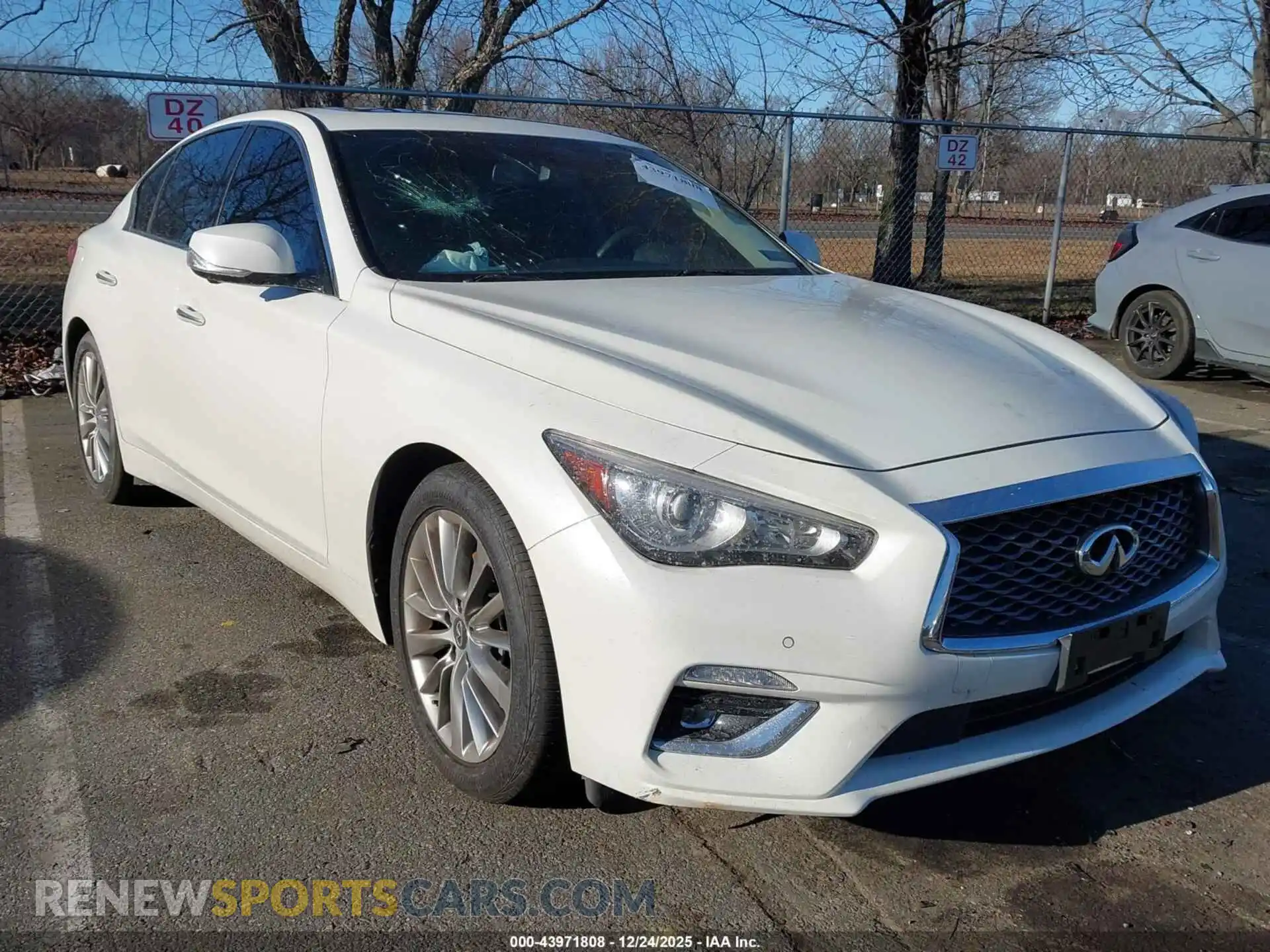 1 fotografías del automóvil dañado JN1EV7BR4PM541909 INFINITI Q50 2023
