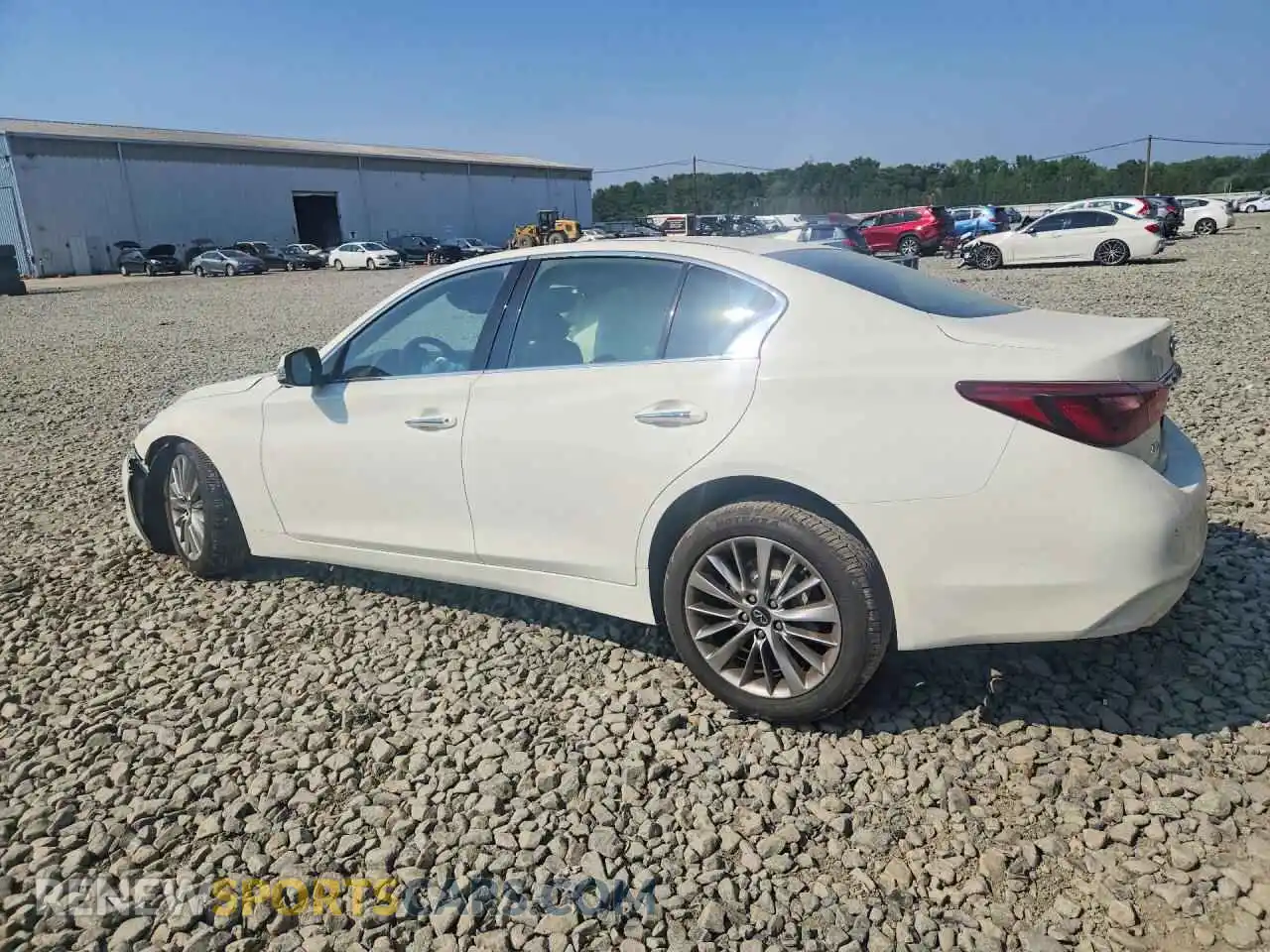 2 fotografías del automóvil dañado JN1EV7BR5PM541885 INFINITI Q50 2023