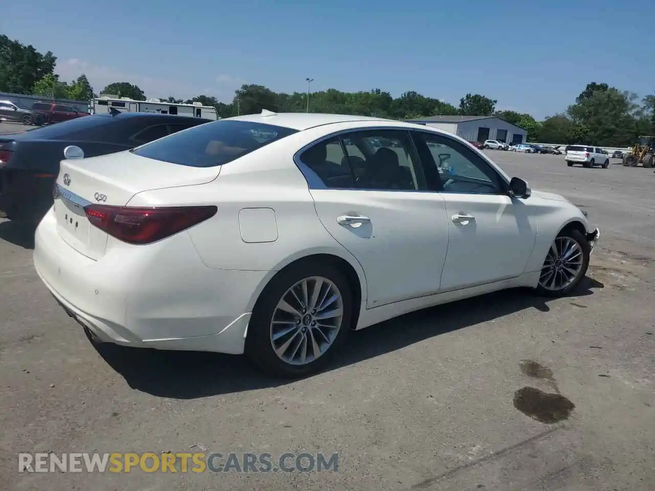 3 fotografías del automóvil dañado JN1EV7BR5PM543135 INFINITI Q50 2023
