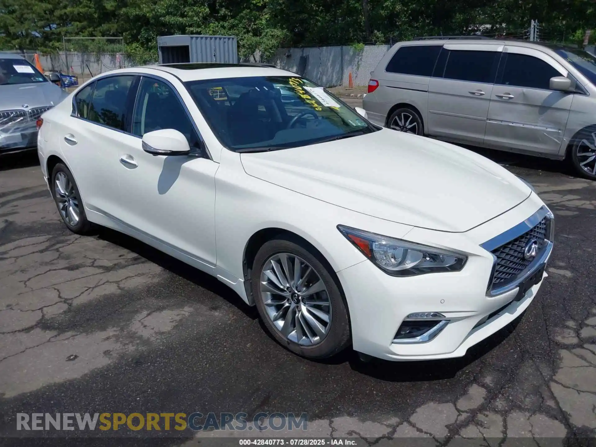1 fotografías del automóvil dañado JN1EV7BR6PM540969 INFINITI Q50 2023