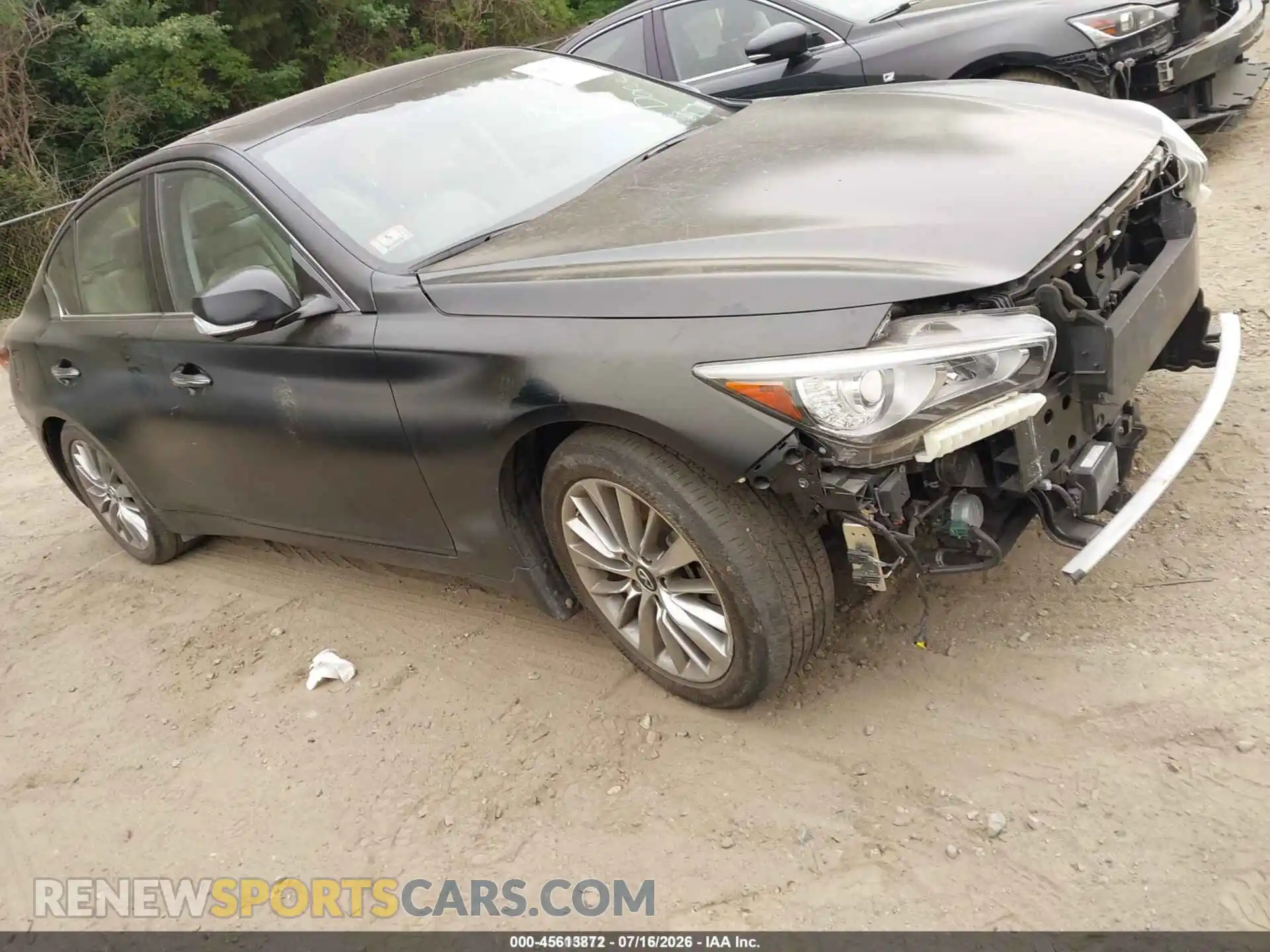 1 fotografías del automóvil dañado JN1EV7BR7MP541712 INFINITI Q50 2023