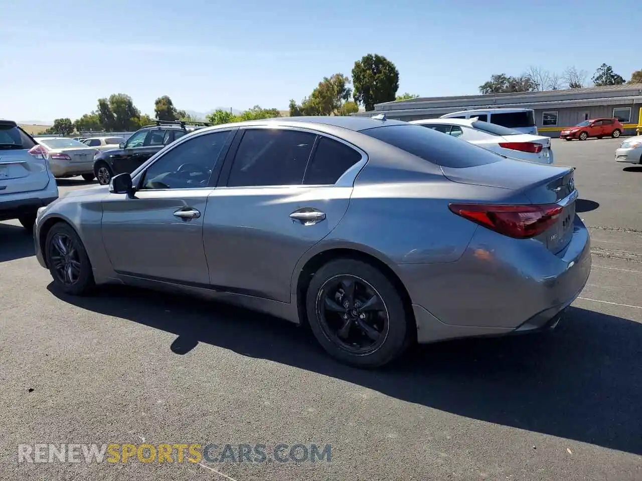 2 fotografías del automóvil dañado JN1EV7BR8PM541587 INFINITI Q50 2023