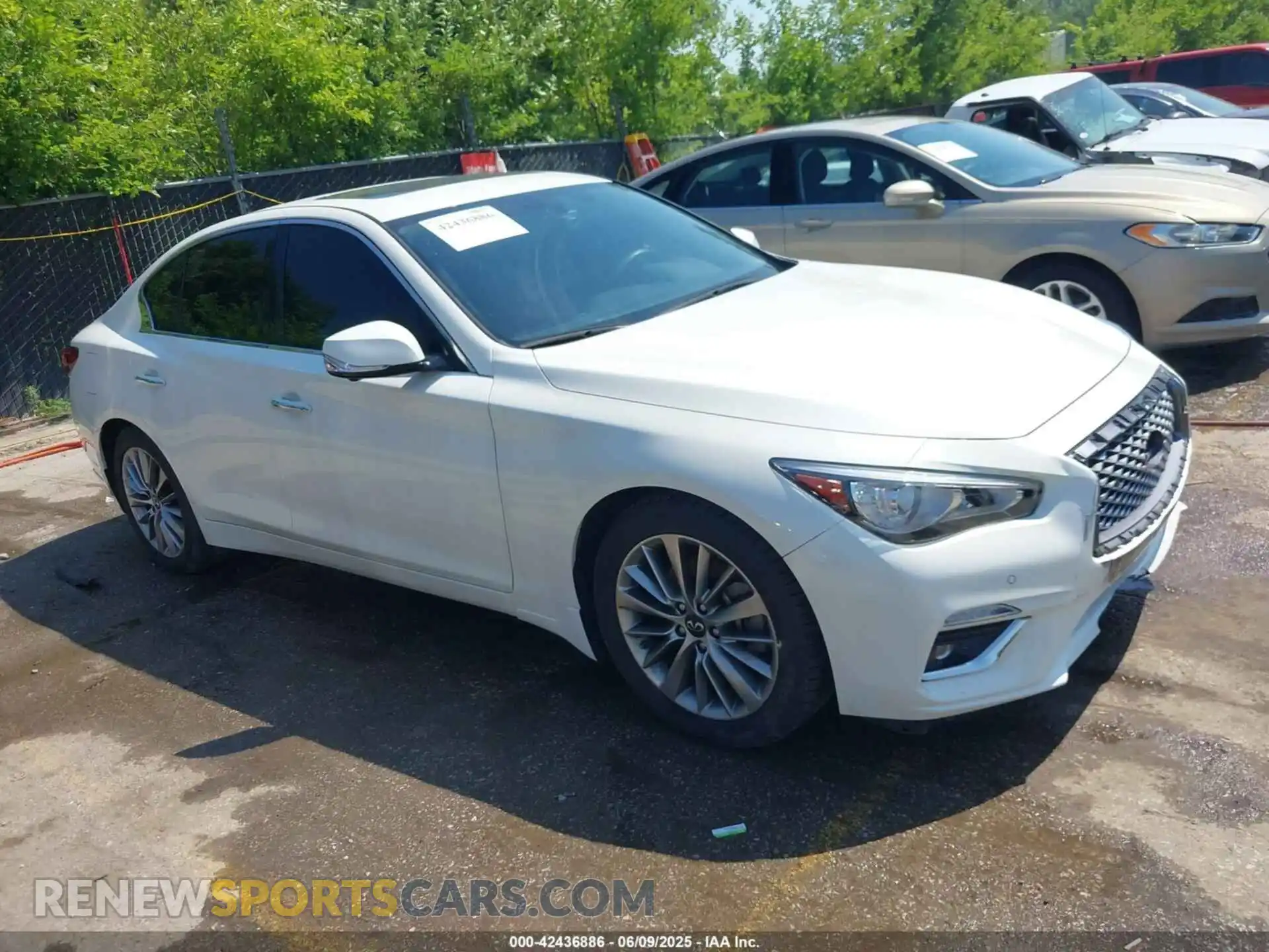 1 fotografías del automóvil dañado JN1EV7BR9PM541789 INFINITI Q50 2023