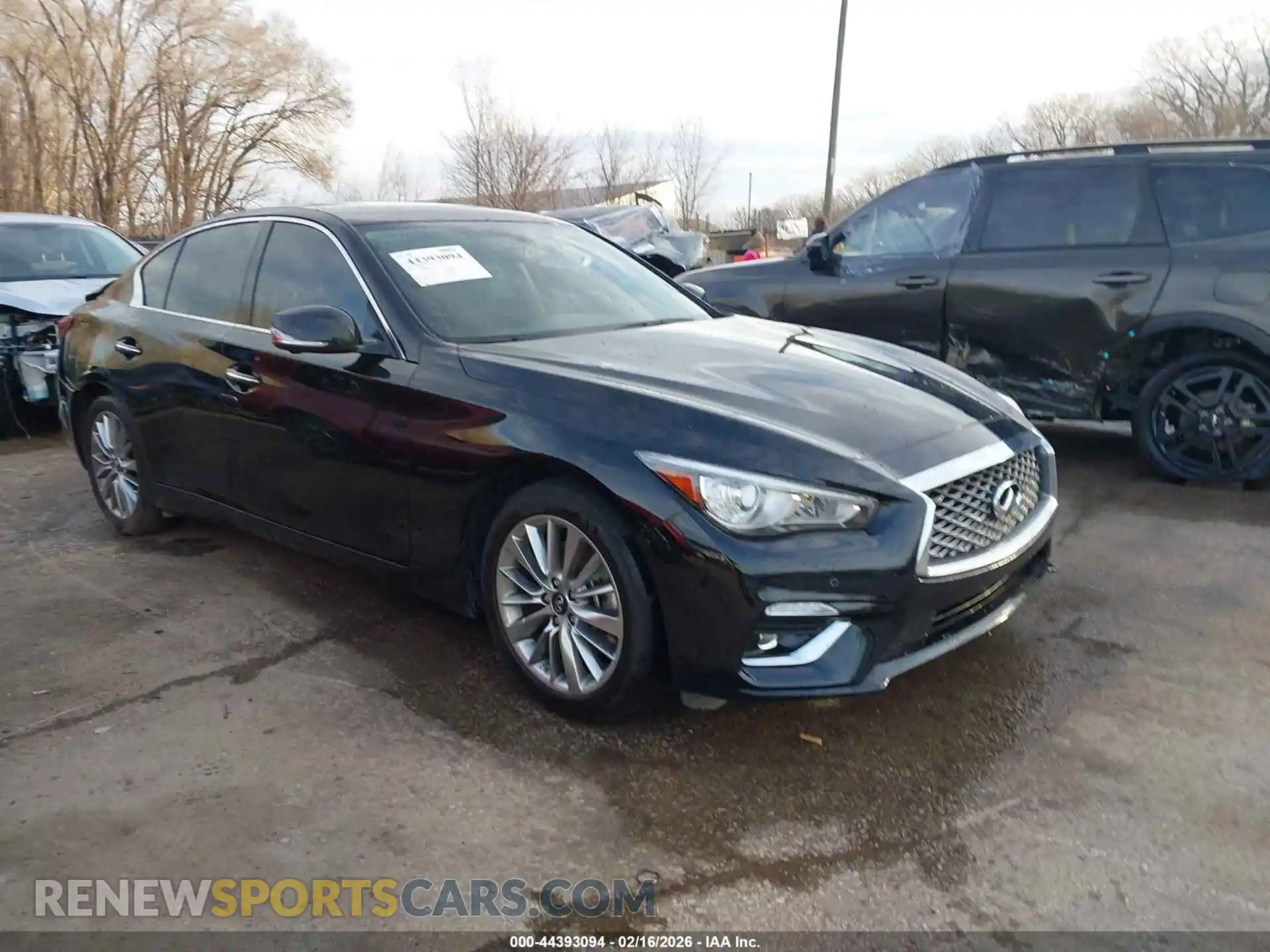 1 fotografías del automóvil dañado JN1EV7BR9PM542652 INFINITI Q50 2023