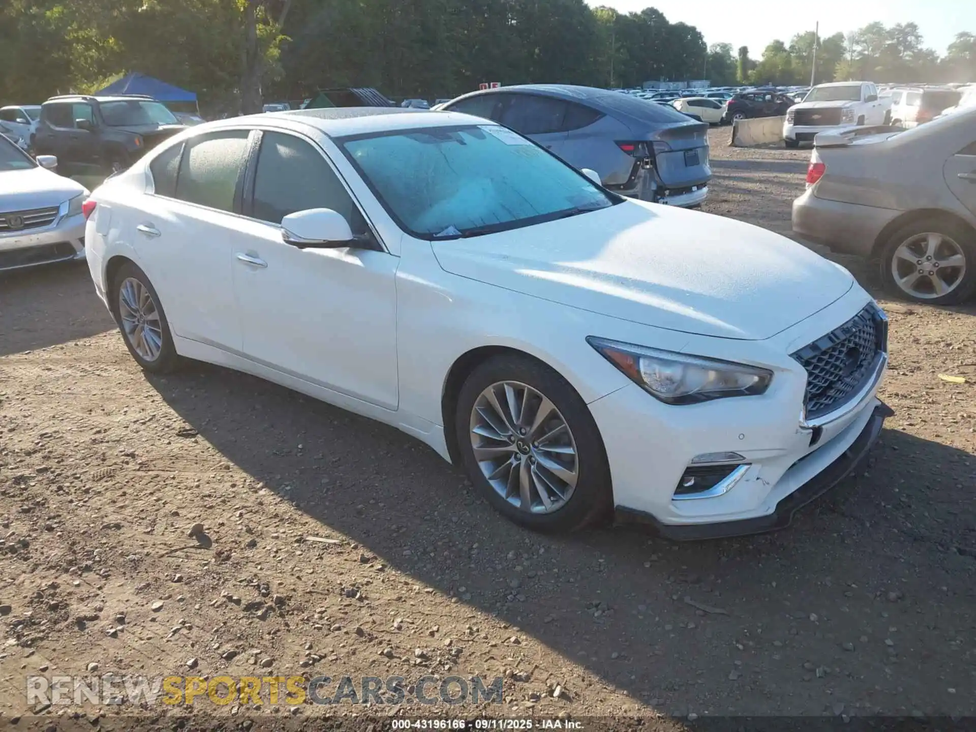 1 fotografías del automóvil dañado JN1EV7BRXPM540196 INFINITI Q50 2023