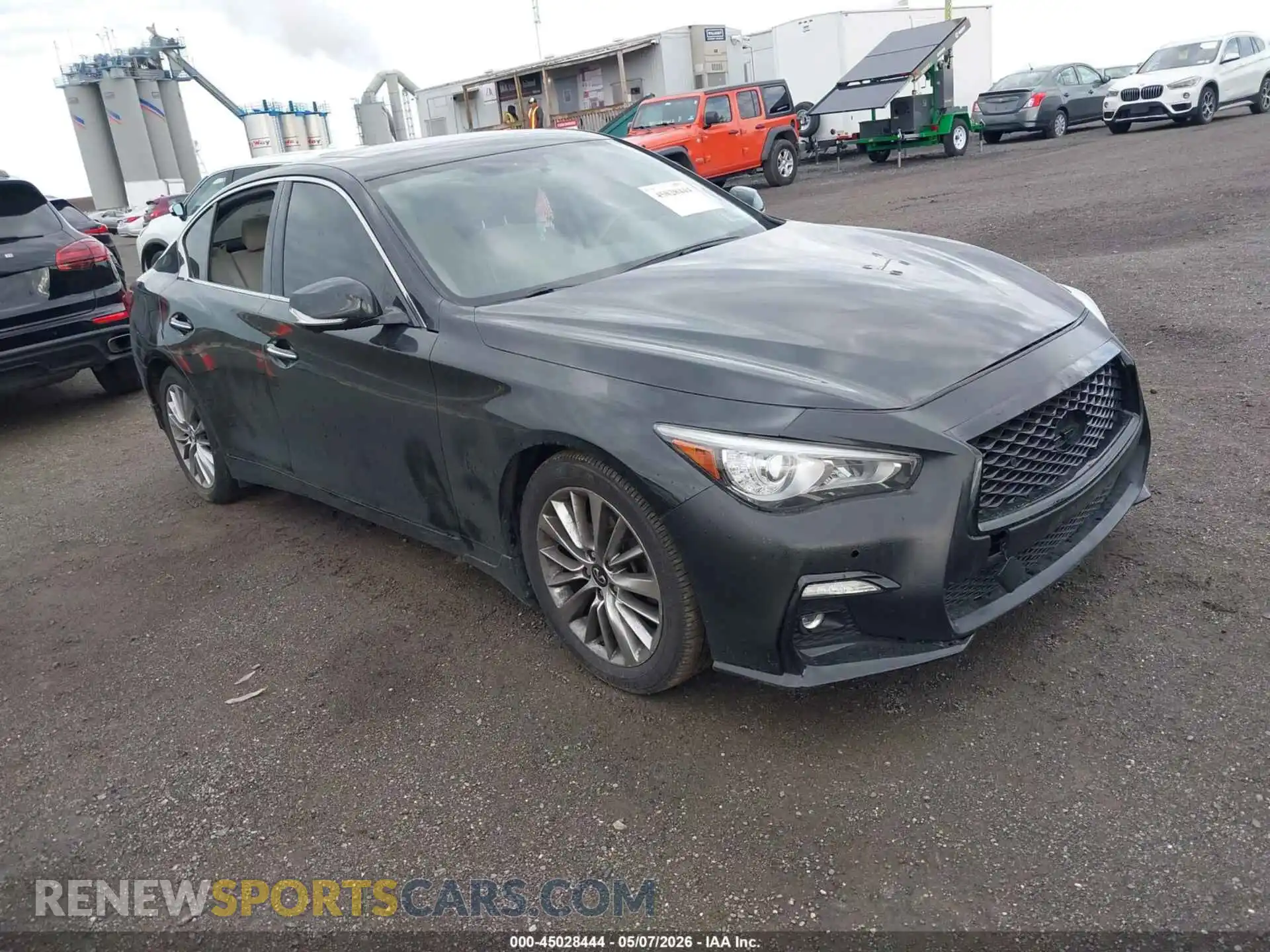 1 fotografías del automóvil dañado JN1EV7BRXPM542305 INFINITI Q50 2023