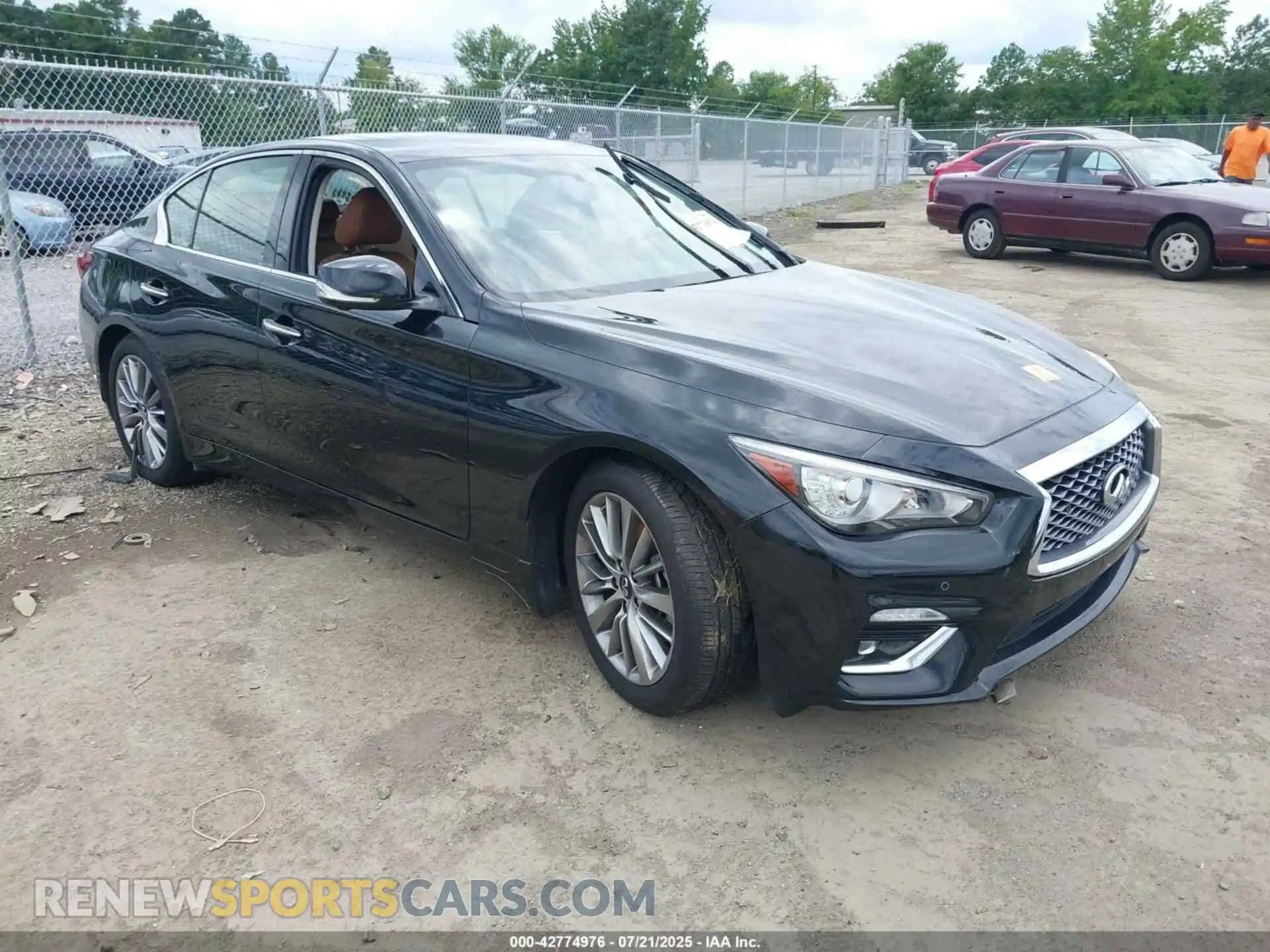 1 fotografías del automóvil dañado JN1EV7BRXPM543504 INFINITI Q50 2023