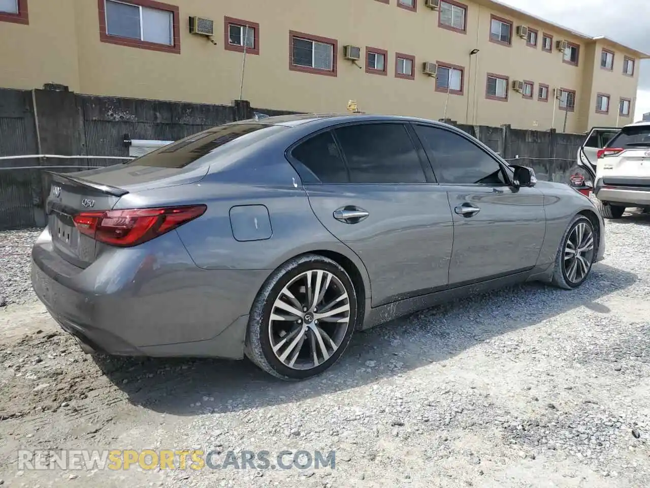 3 fotografías del automóvil dañado JN1EV7CP2PM512731 INFINITI Q50 2023