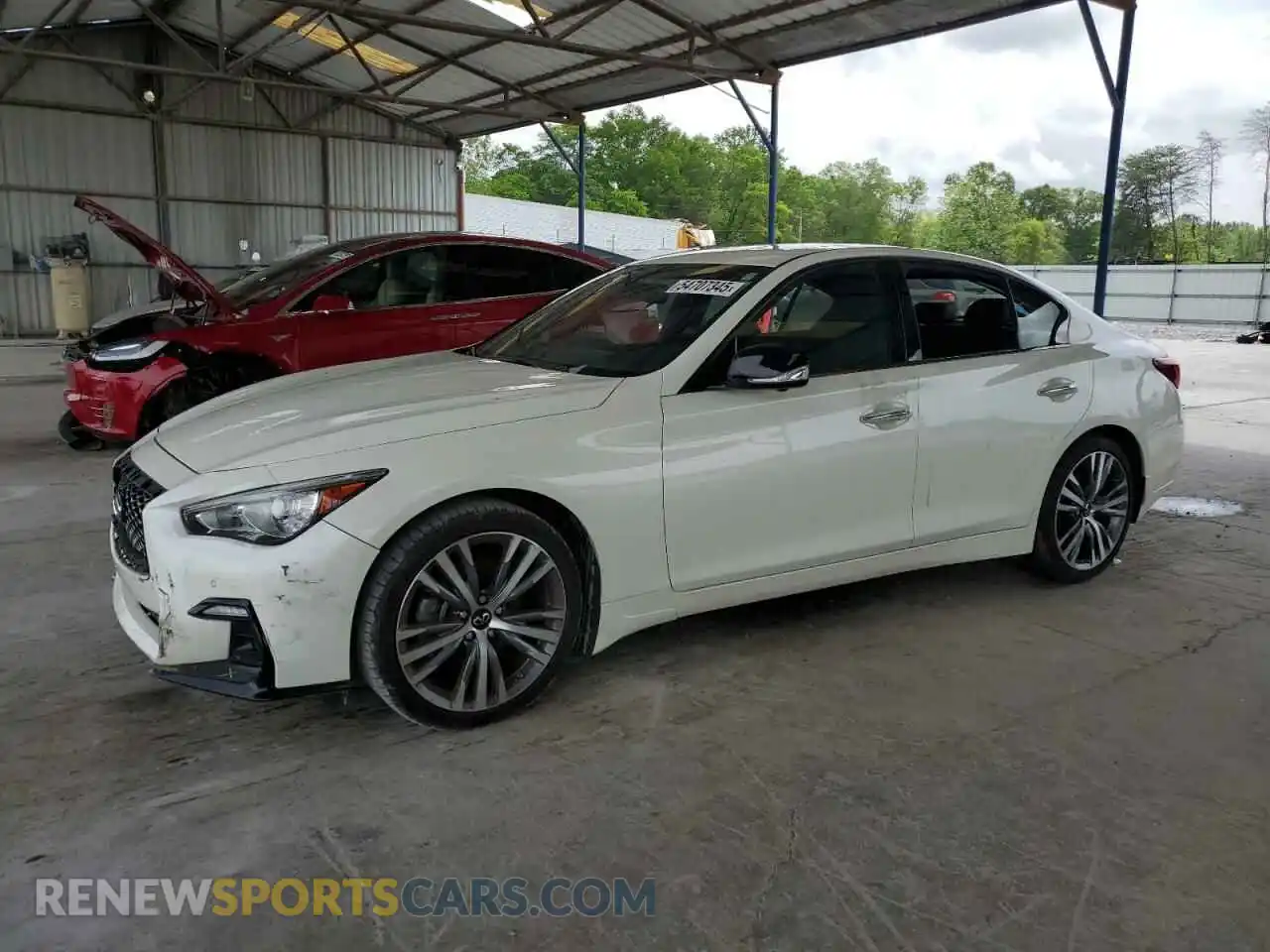 1 fotografías del automóvil dañado JN1EV7CP4PM510947 INFINITI Q50 2023