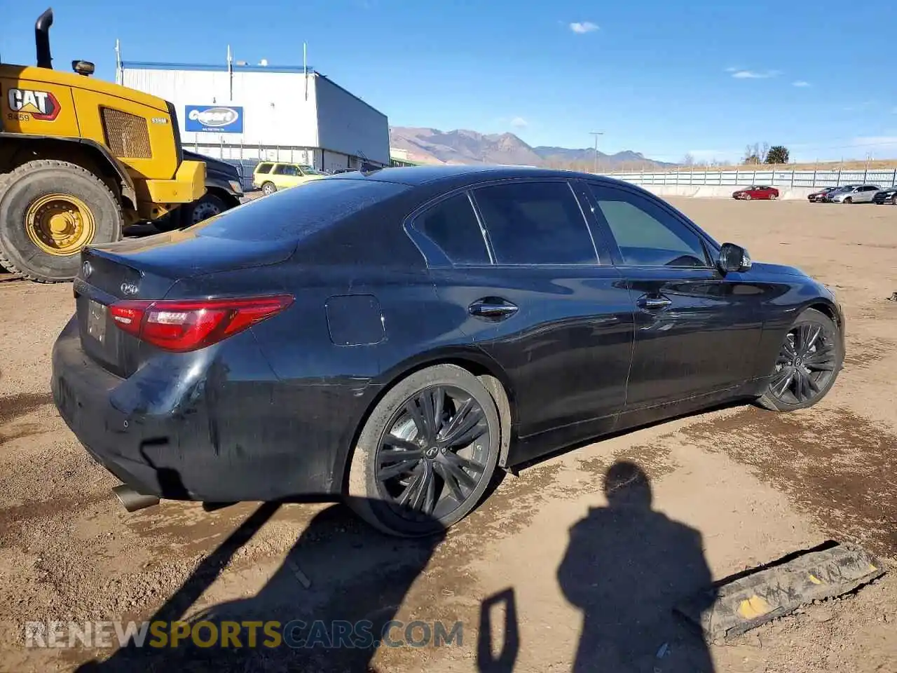 3 fotografías del automóvil dañado JN1EV7CPXPM512394 INFINITI Q50 2023