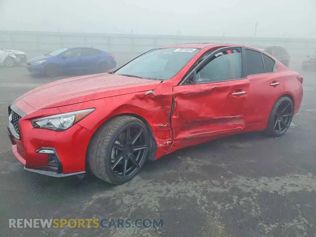 1 fotografías del automóvil dañado JN1EV7CPXPM512749 INFINITI Q50 2023