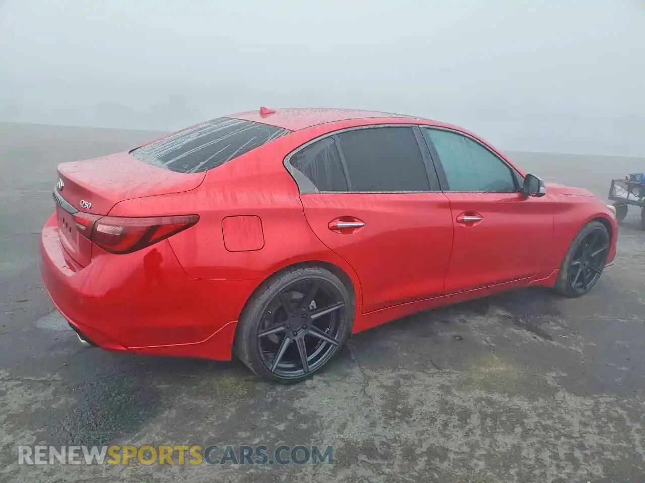3 fotografías del automóvil dañado JN1EV7CPXPM512749 INFINITI Q50 2023