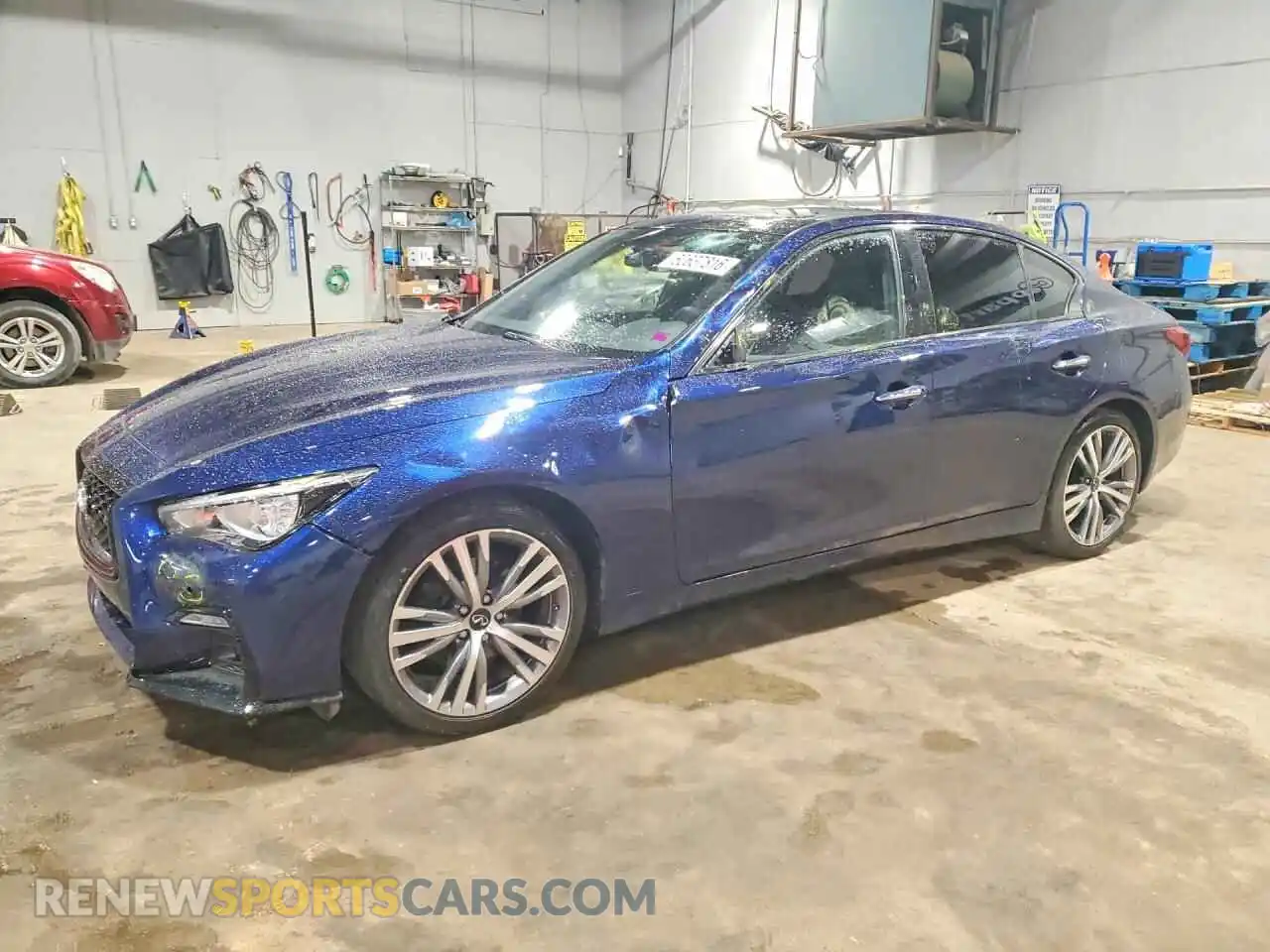 1 fotografías del automóvil dañado JN1EV7CR9PM542956 INFINITI Q50 2023