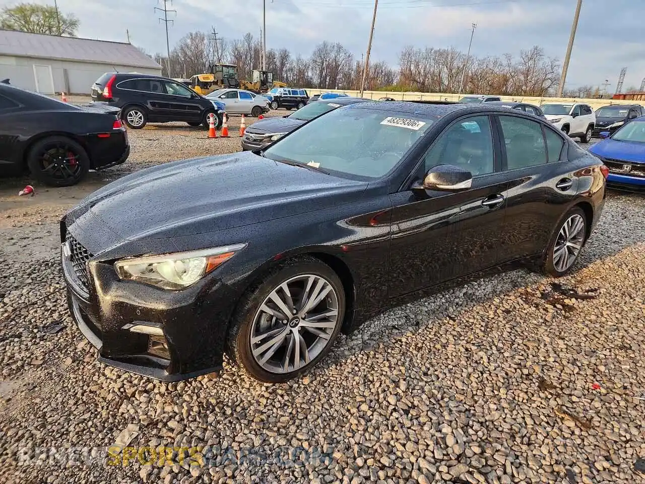 1 fotografías del automóvil dañado JN1EV7CRXPM540892 INFINITI Q50 2023