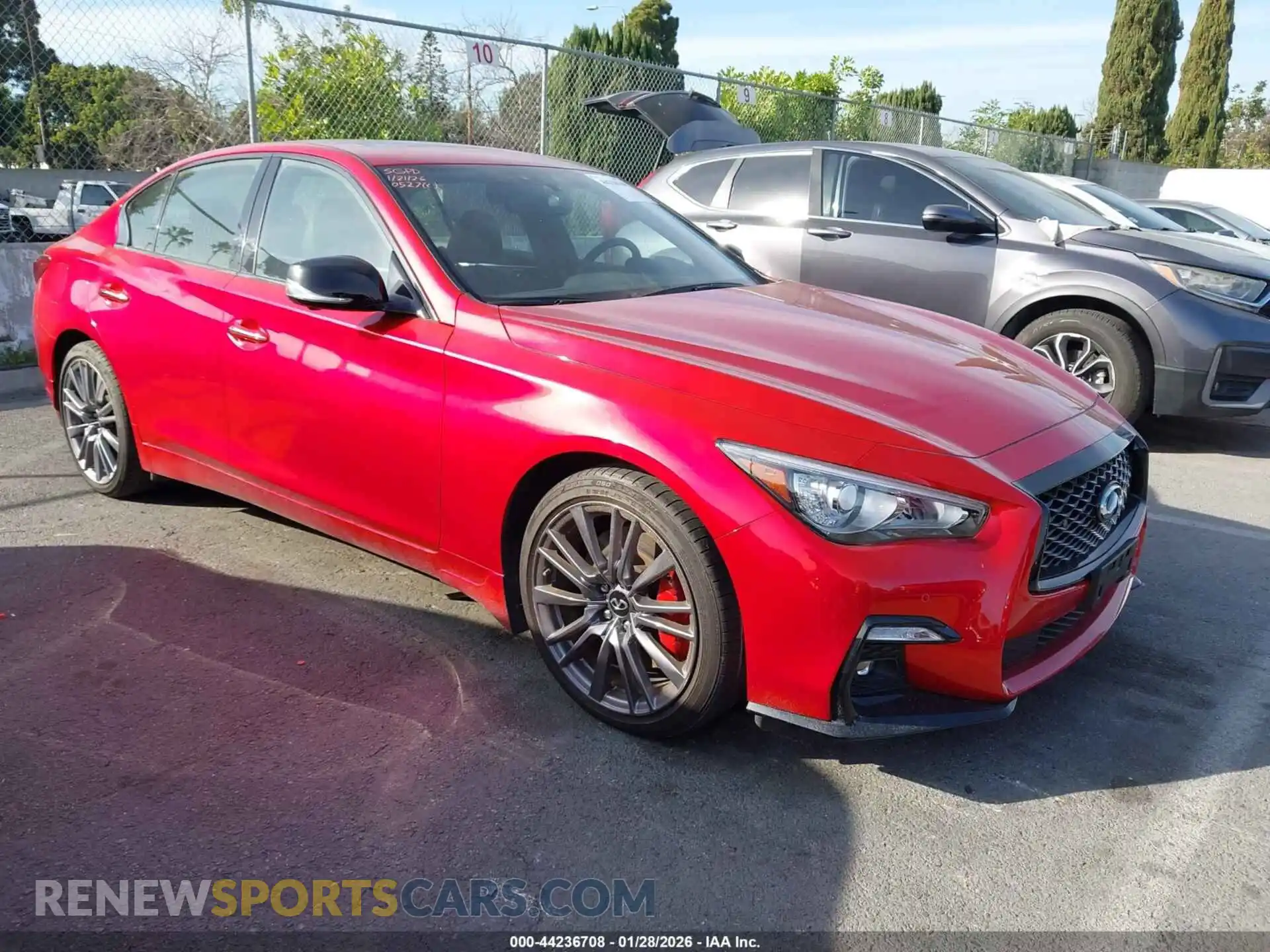 1 fotografías del automóvil dañado JN1FV7DP3PM570527 INFINITI Q50 2023