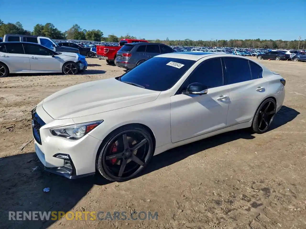 1 fotografías del automóvil dañado JN1FV7DP6PM570330 INFINITI Q50 2023