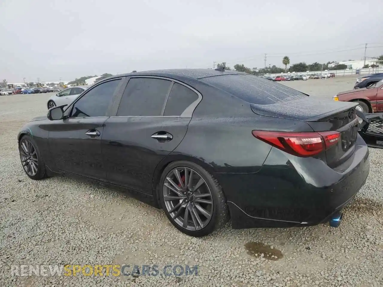 2 fotografías del automóvil dañado JN1FV7DPXPM570119 INFINITI Q50 2023